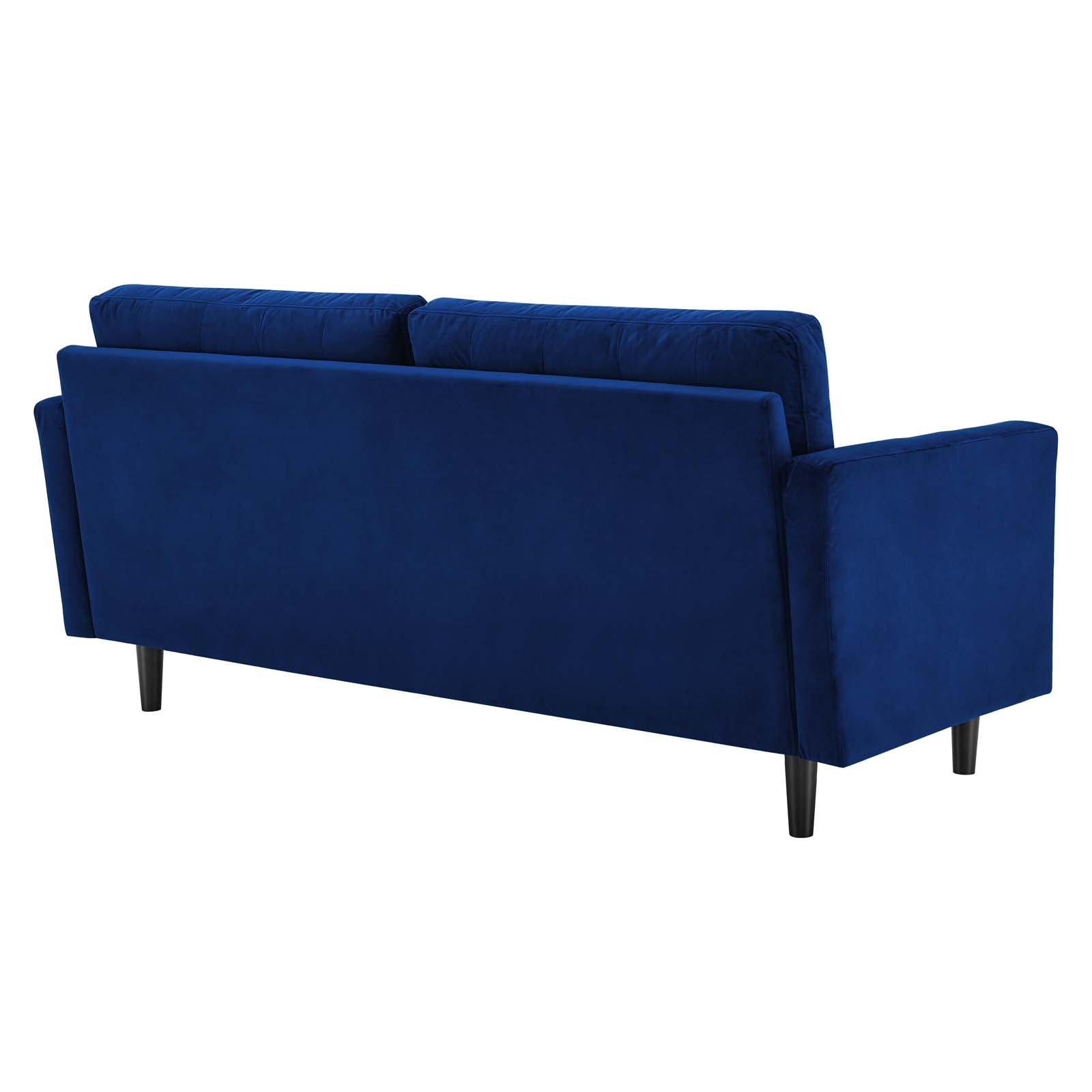 Modway Sofas & Couches - Exalt Tufted Performance Velvet Sofa Navy