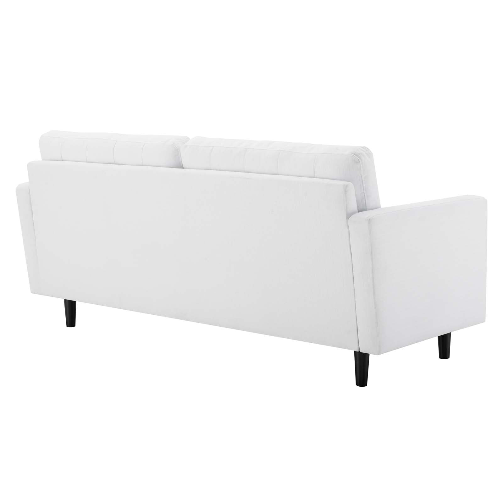 Modway Sofas & Couches - Exalt Tufted Fabric Sofa White