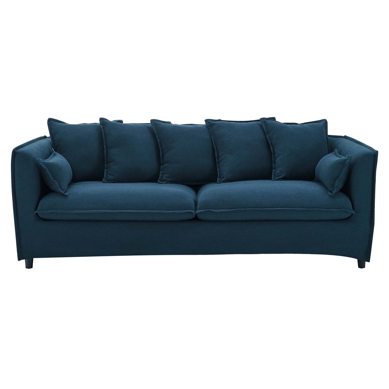 Modway Sofas & Couches - Avalon Slipcover Fabric Sofa Azure