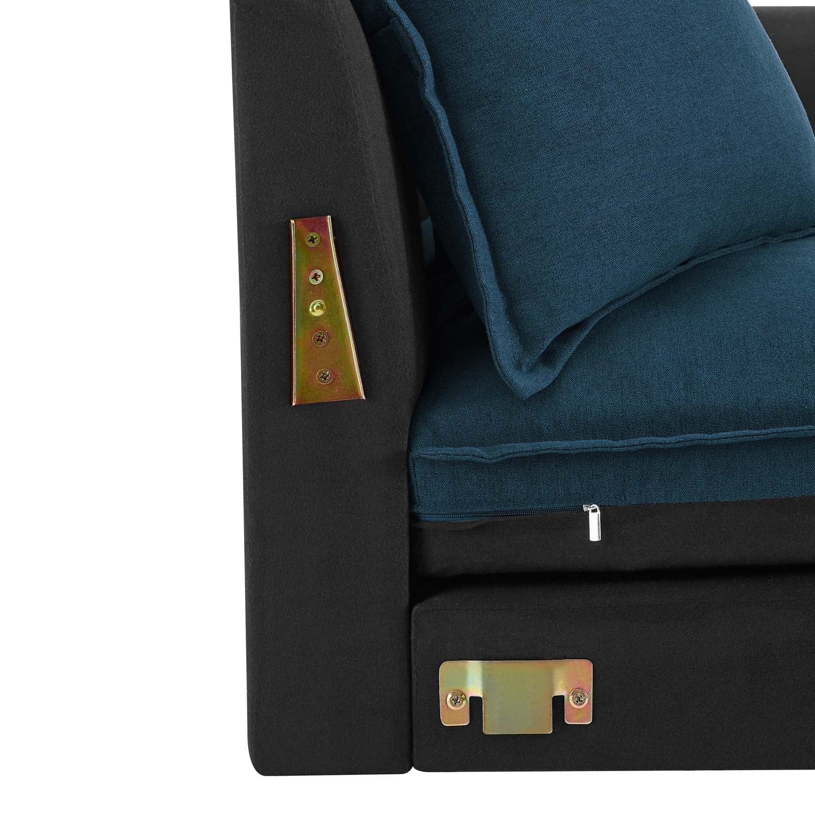 Modway Sofas & Couches - Avalon Slipcover Fabric Sofa Azure