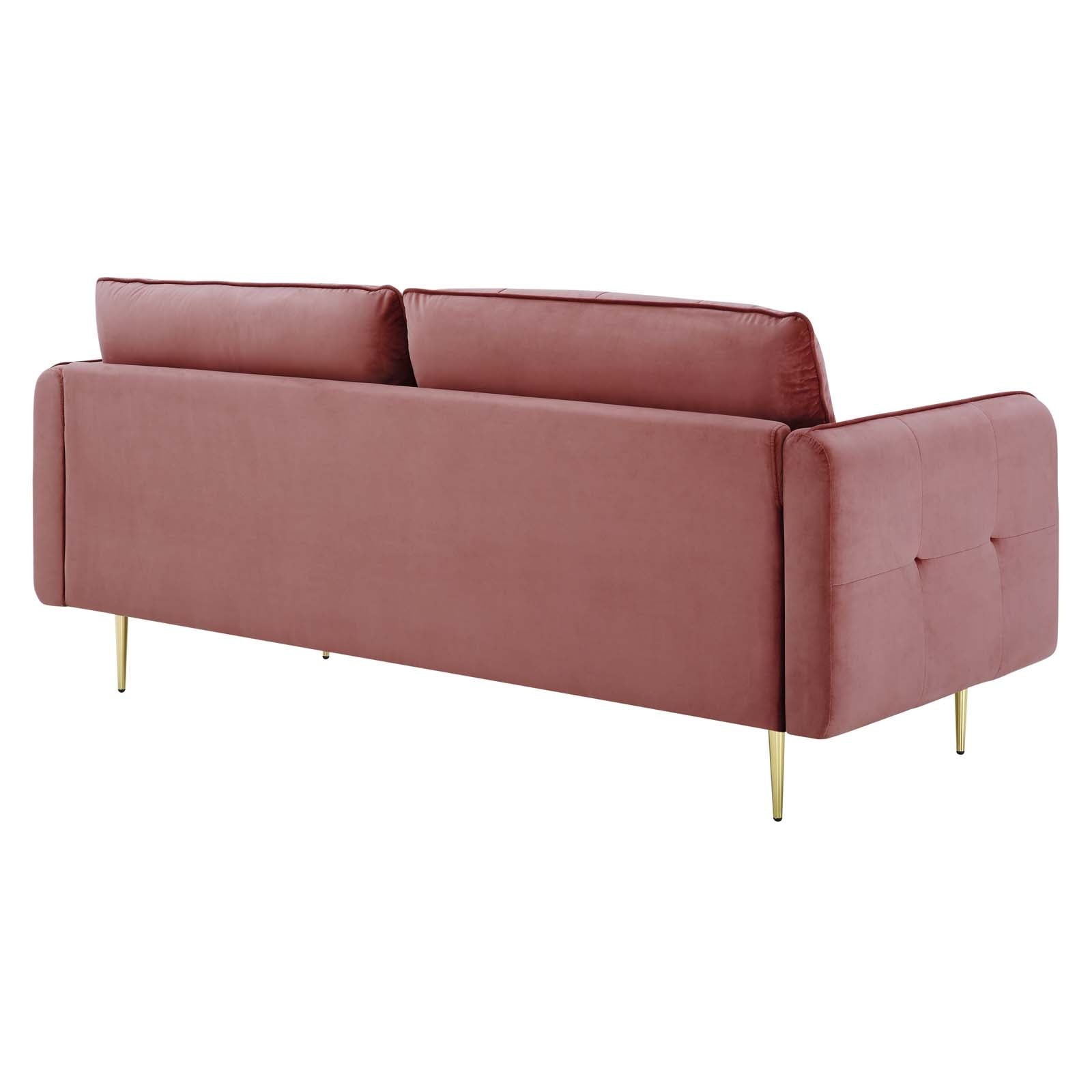 Modway Sofas & Couches - Cameron Tufted Performance Velvet Sofa Dusty Rose