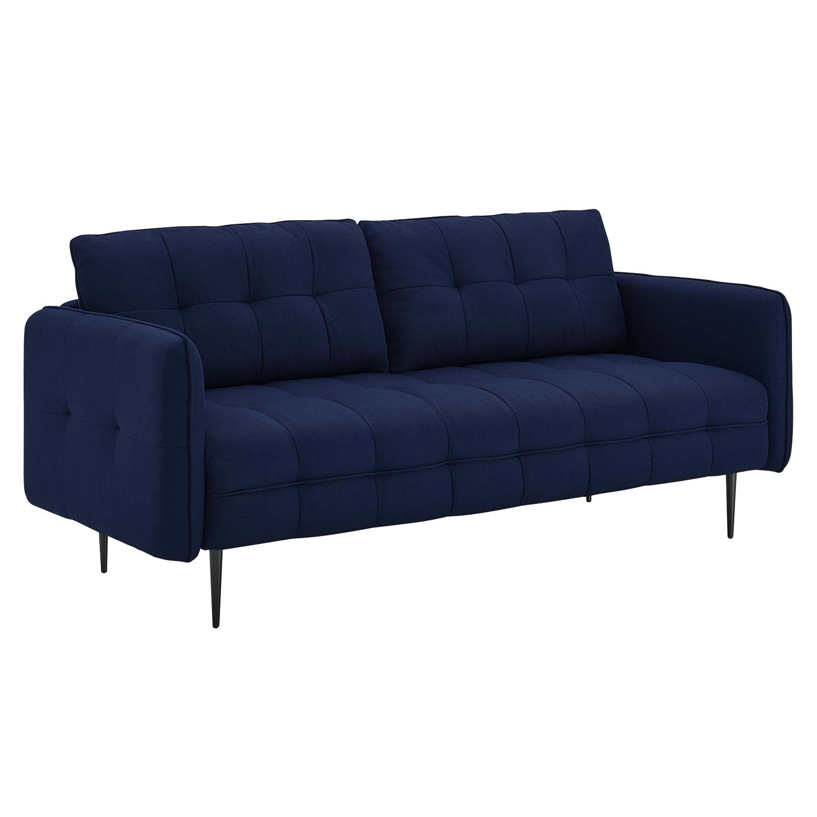 Modway Sofas & Couches - Cameron Tufted Fabric Sofa Royal Blue
