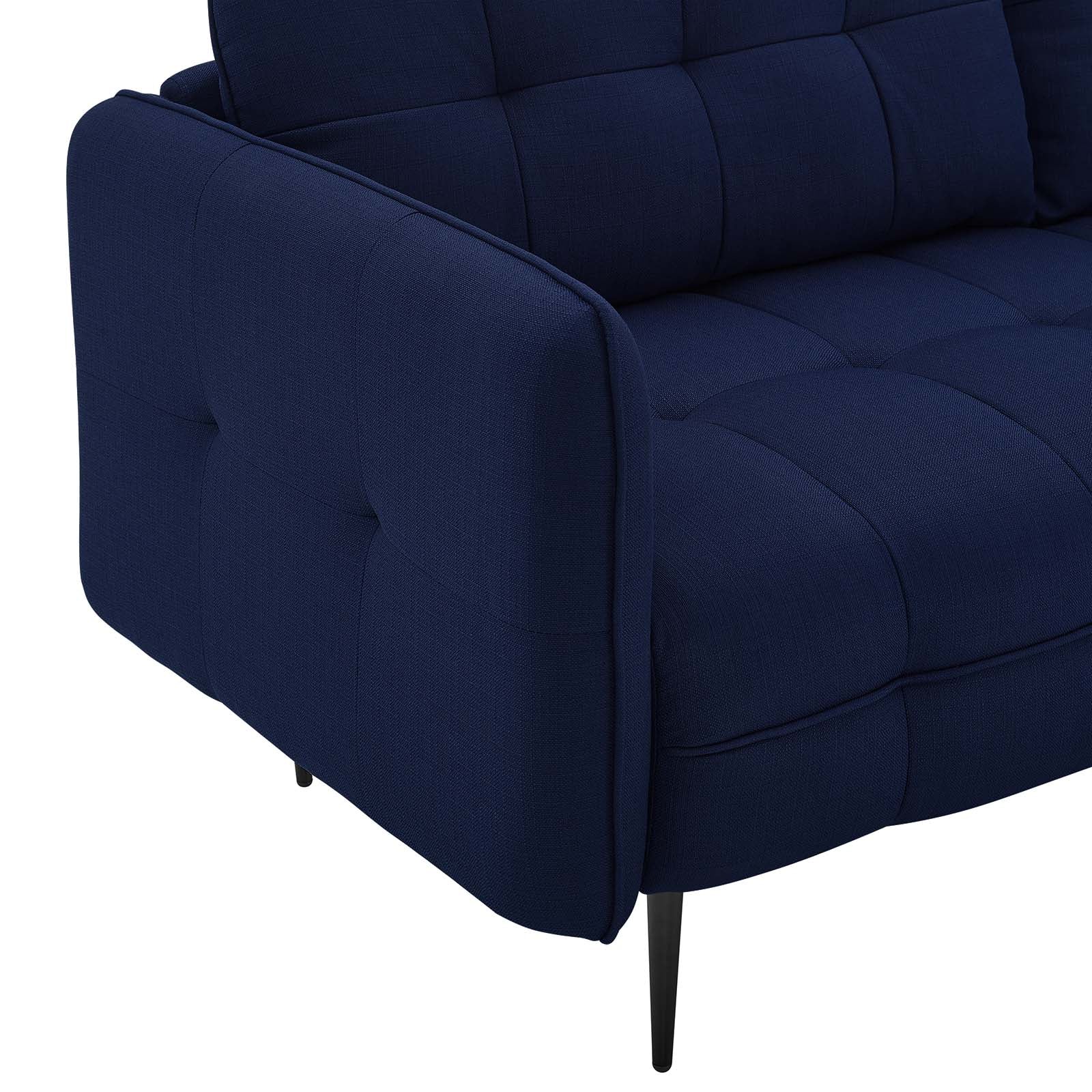 Modway Sofas & Couches - Cameron Tufted Fabric Sofa Royal Blue