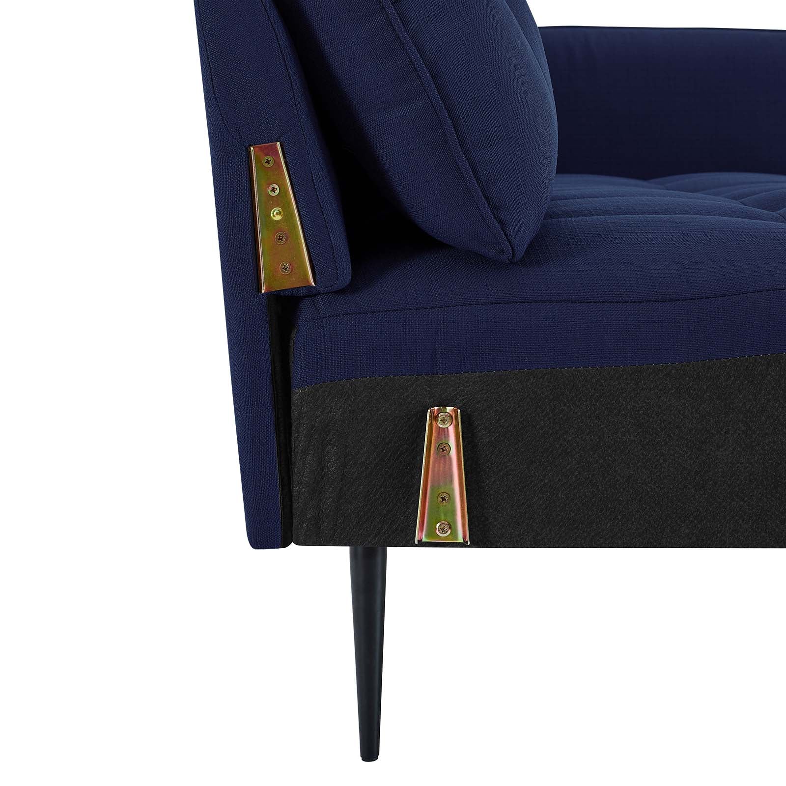 Modway Sofas & Couches - Cameron Tufted Fabric Sofa Royal Blue