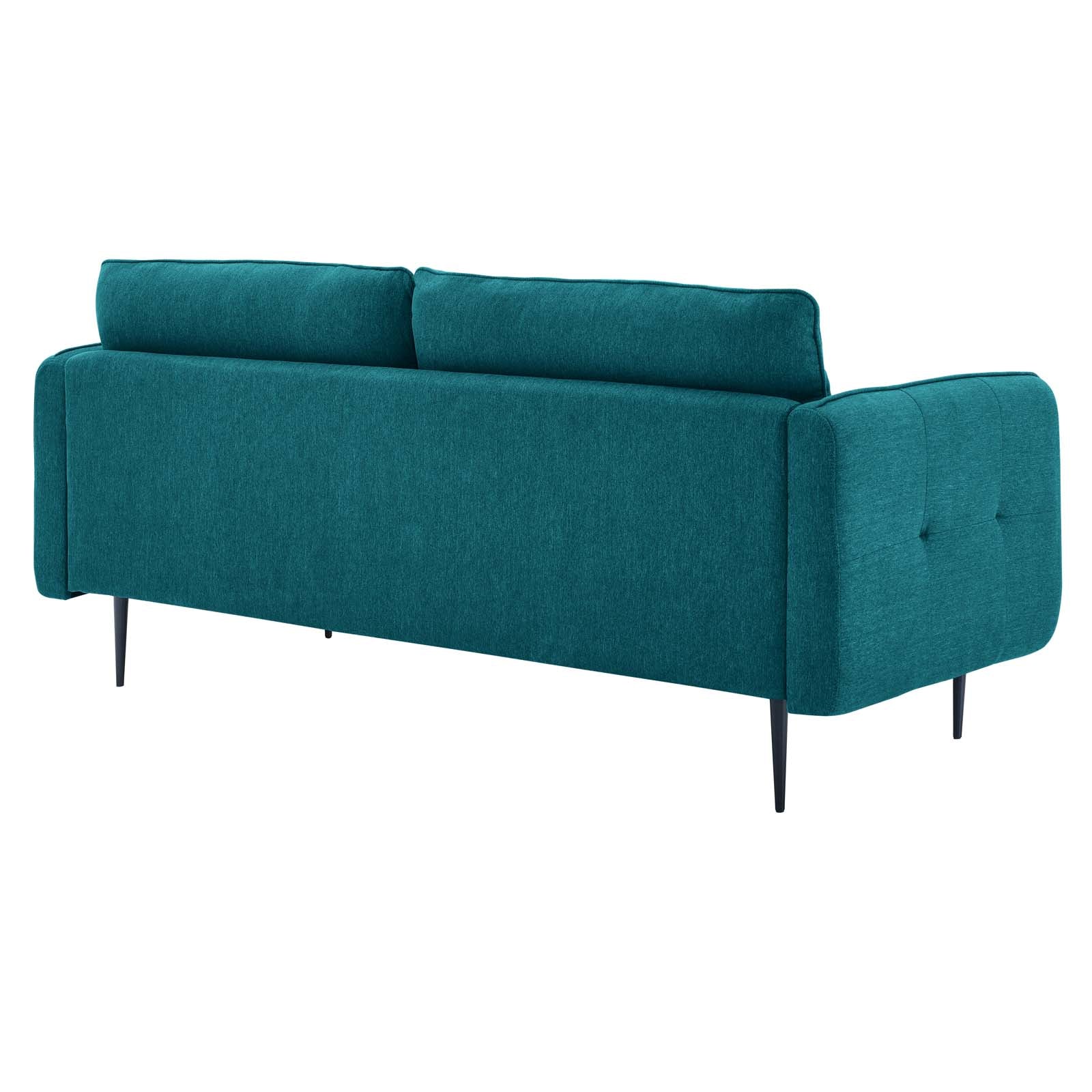 Modway Sofas & Couches - Cameron Tufted Fabric Sofa Teal