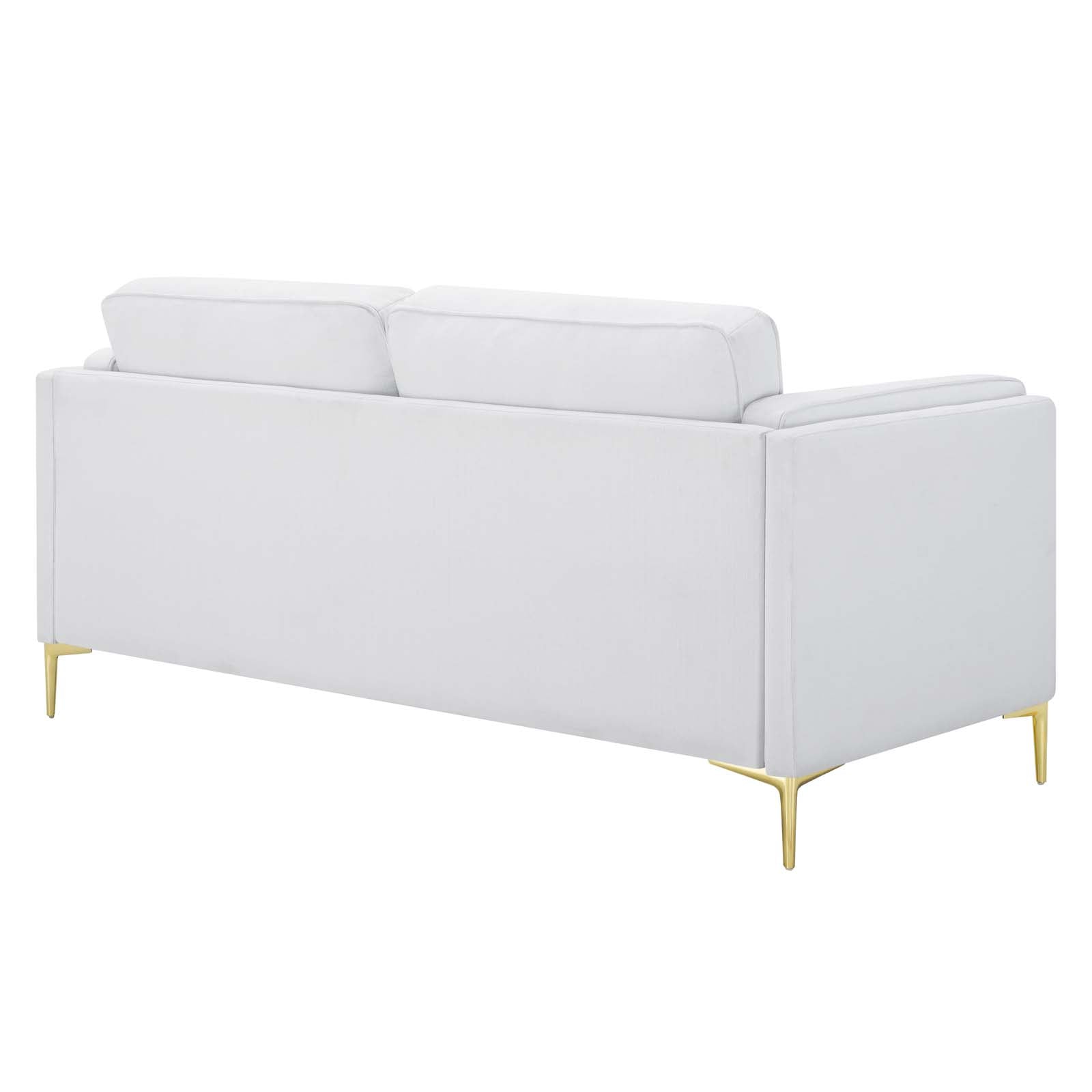 Modway Sofas & Couches - Kaiya Fabric Sofa White