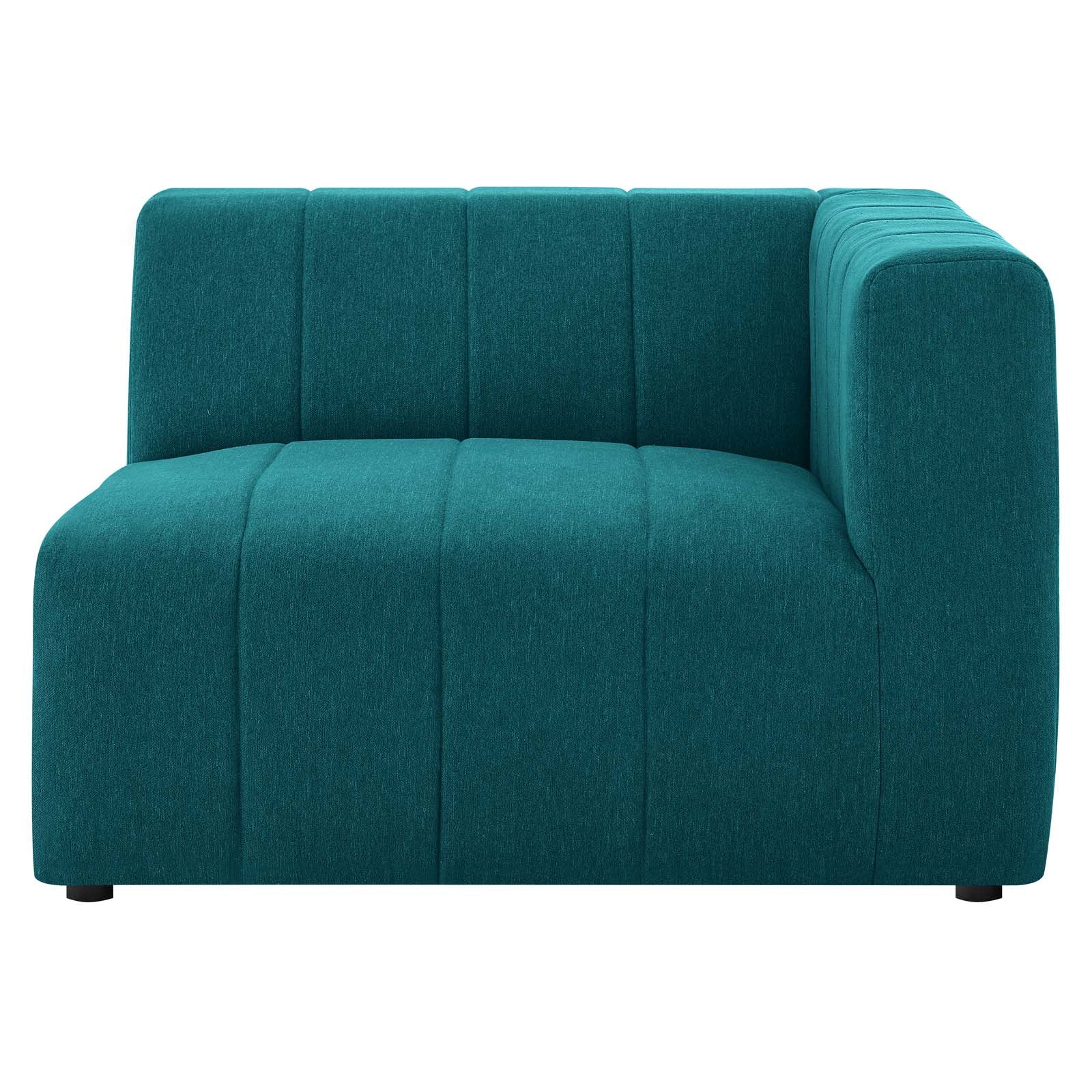 Modway Sofas & Couches - Bartlett Upholstered Fabric 3-Piece Sofa Teal