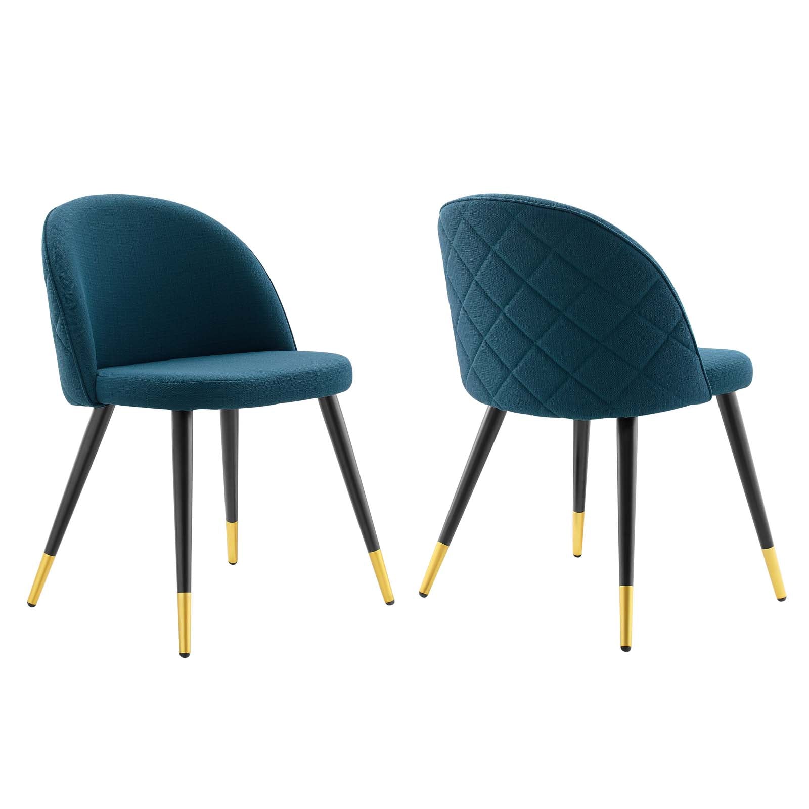 Modway Dining Chairs - Cordial Dining Chairs - Set of 2 Azure