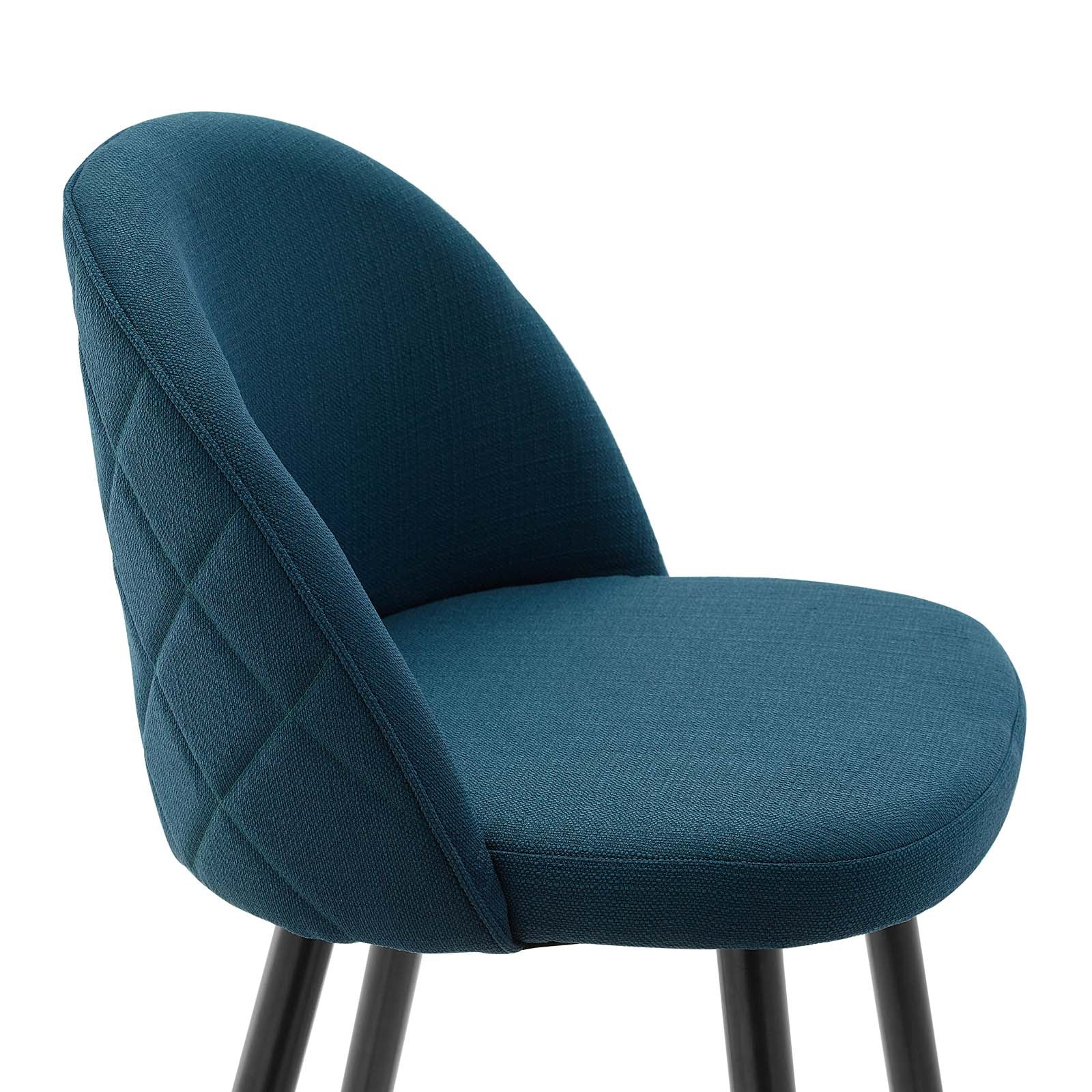 Modway Barstools - Cordial Fabric Counter Stools - Set of 2 Azure