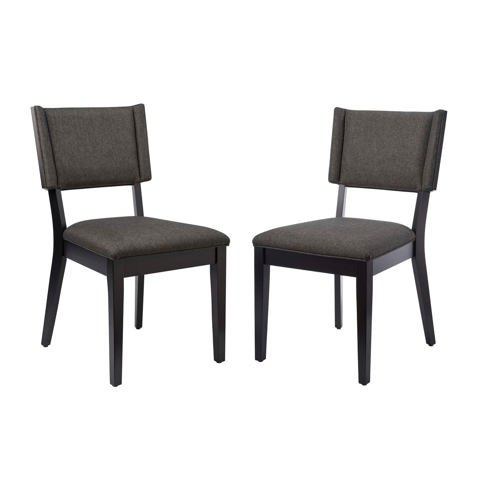 Modway Dining Chairs - Esquire-Dining-Chairs---Set-of-2-Gray