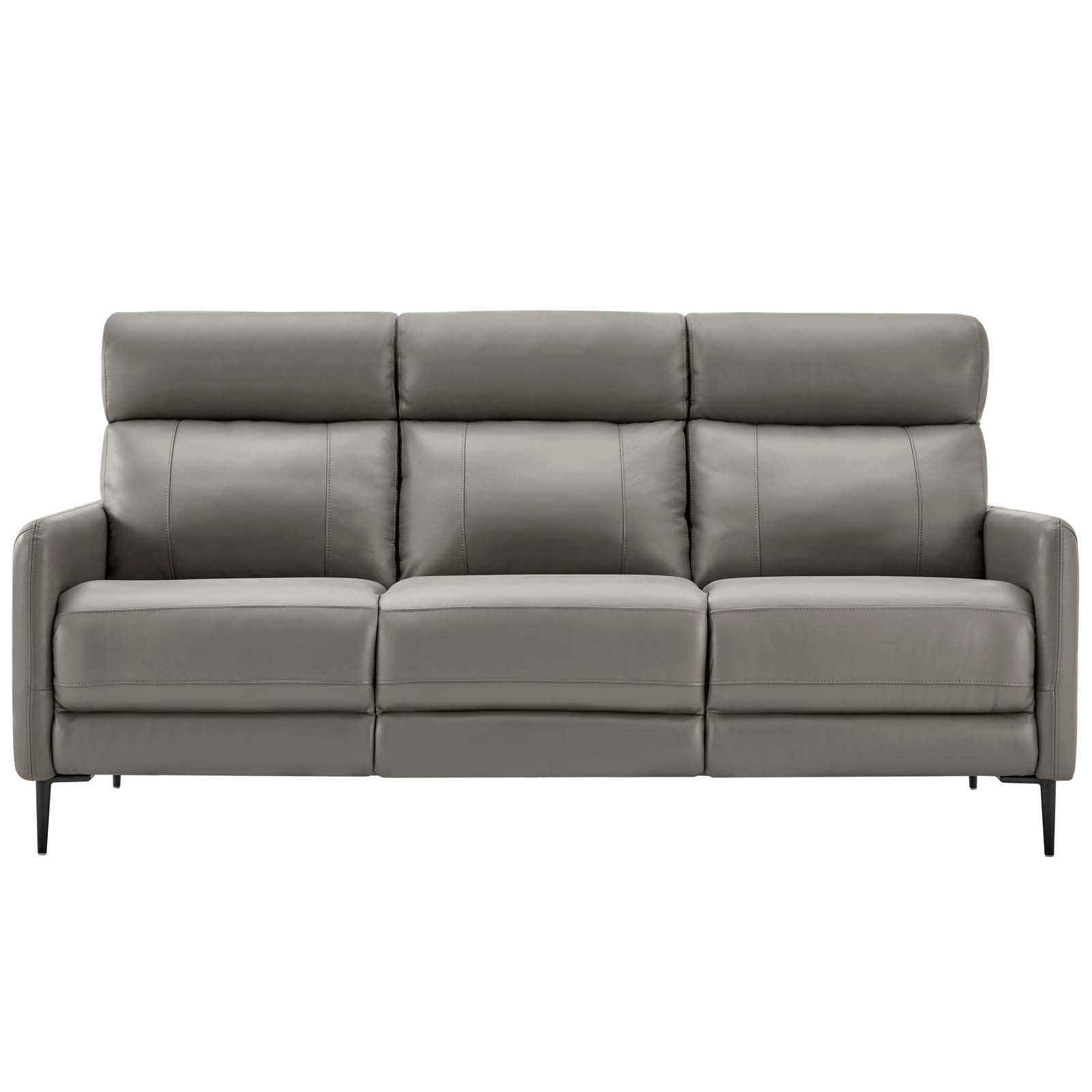 Modway Sofas & Couches - Huxley Leather Sofa Gray