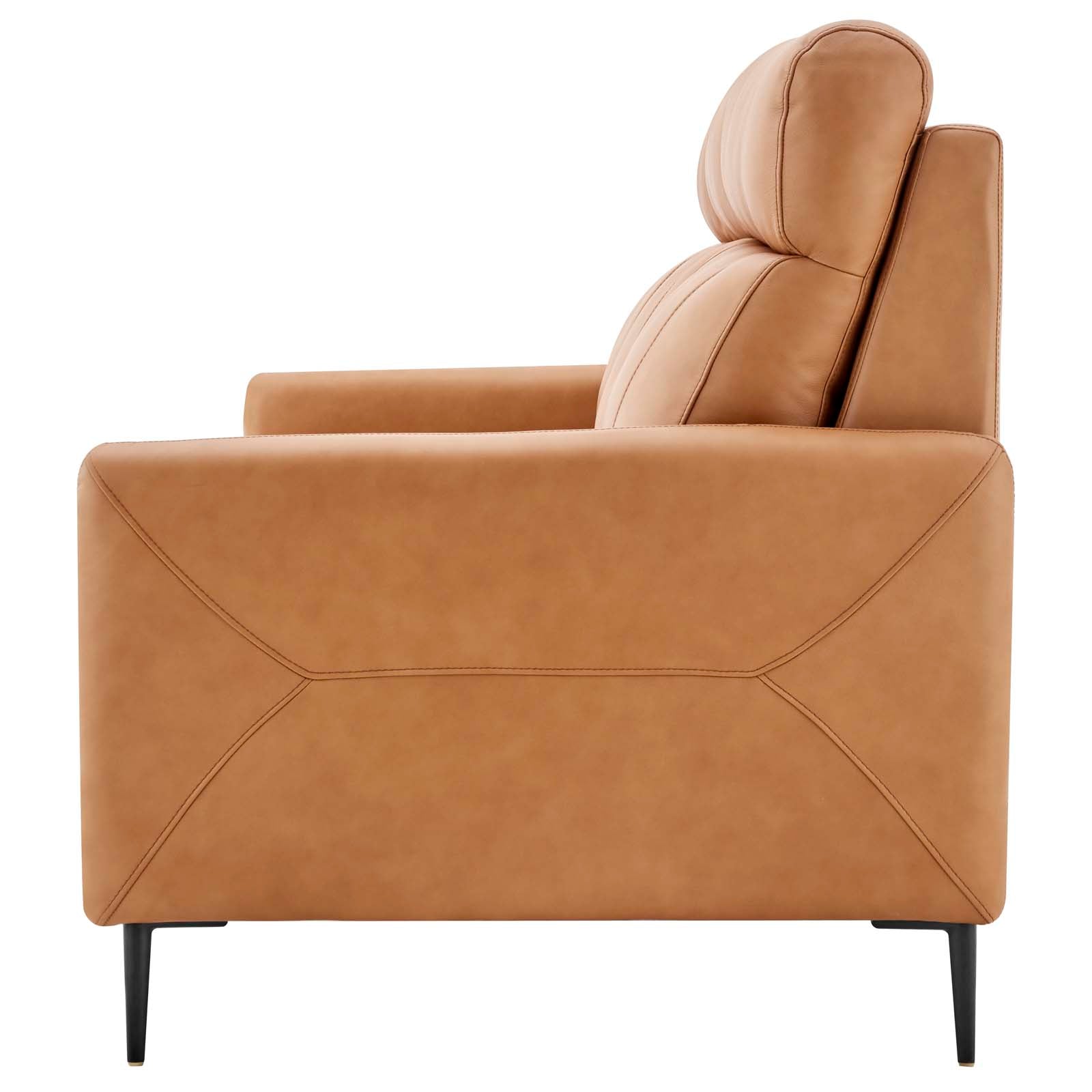 Modway Sofas & Couches - Huxley Leather Sofa Tan