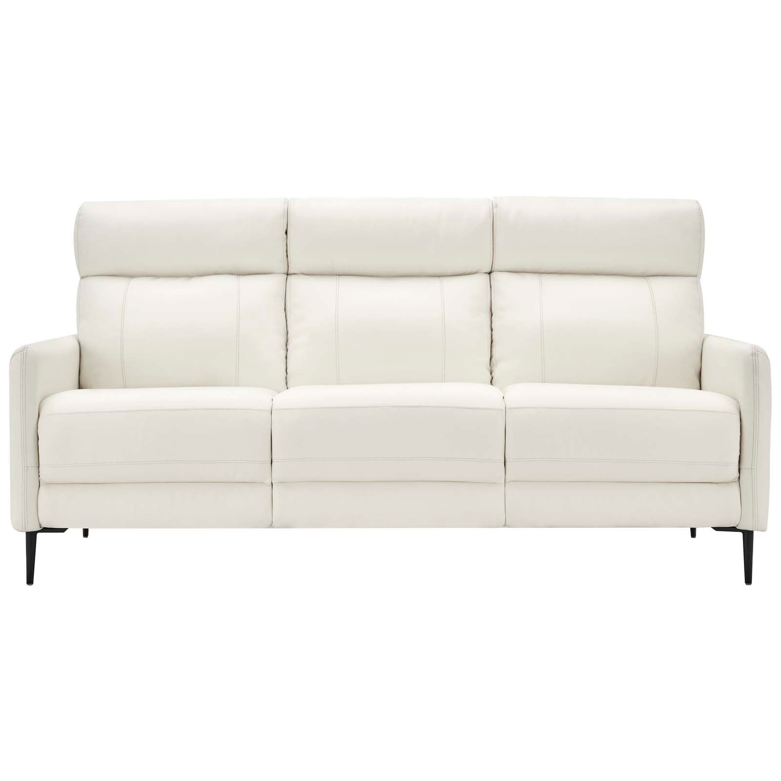 Modway Sofas & Couches - Huxley Leather Sofa White