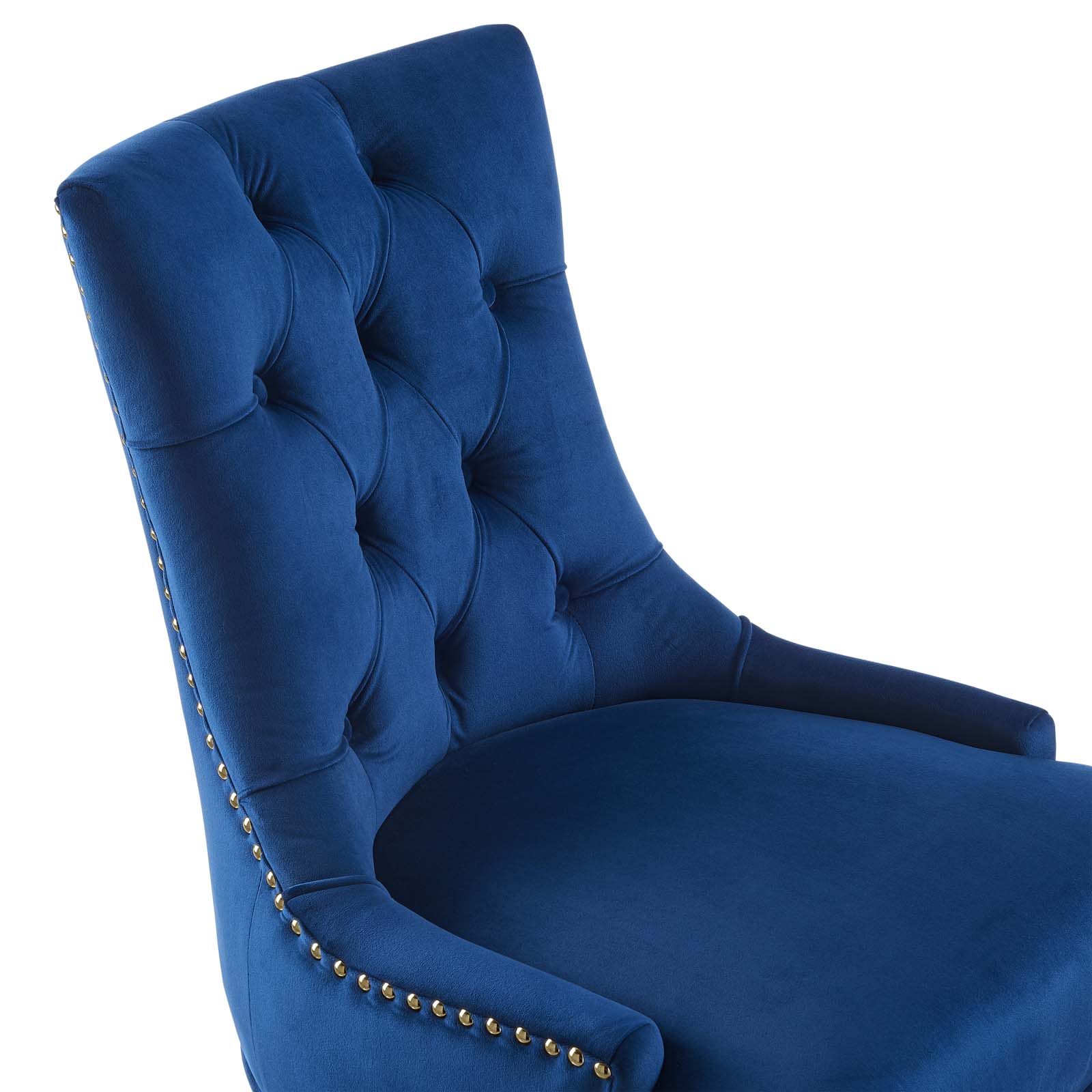 Modway Task Chairs - Regent Tufted Performance Velvet Office Chair Gold Navy