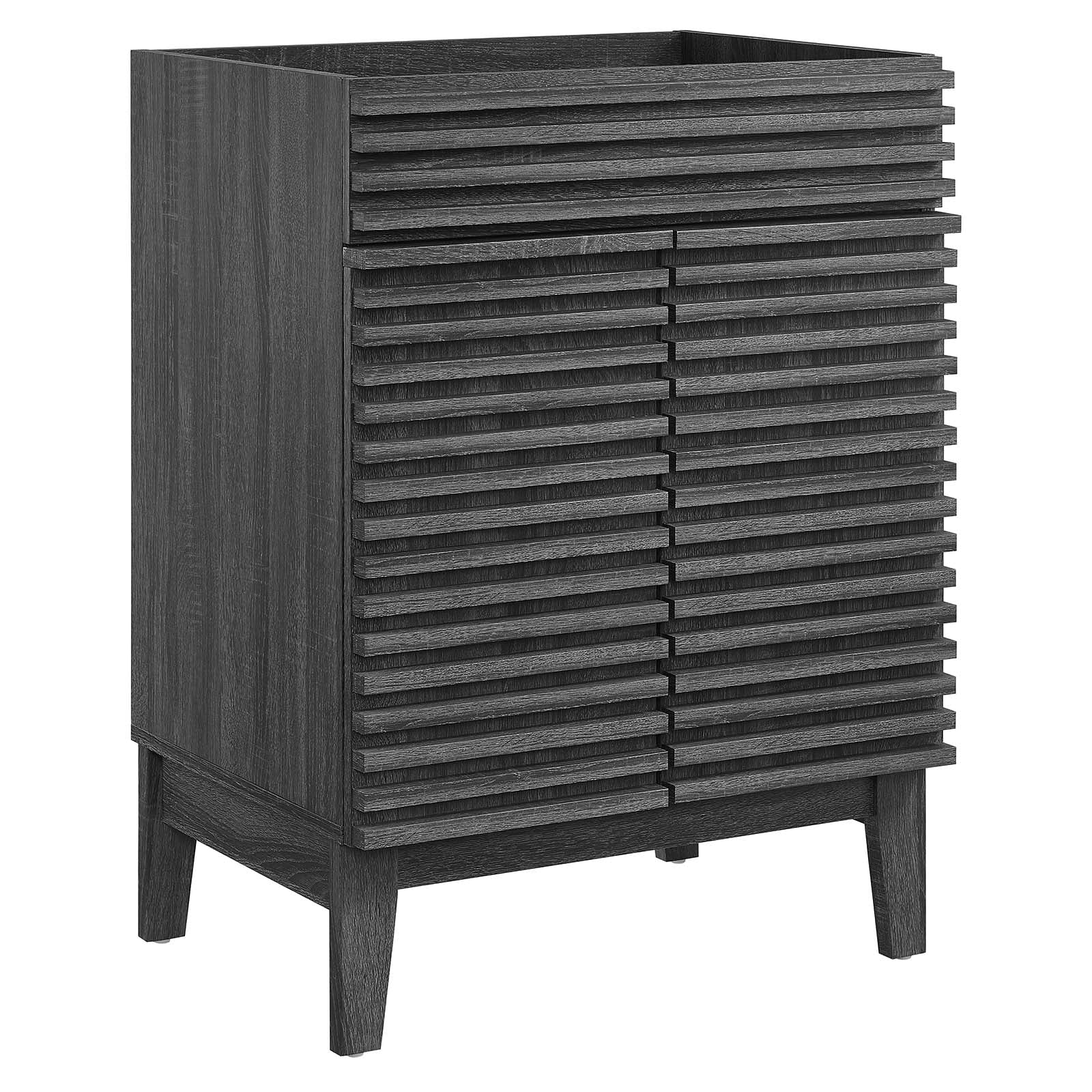 Modway Bathroom Vanity - Render Bathroom Vanity Cabinet (Sink Basin Not Included) Charcoal