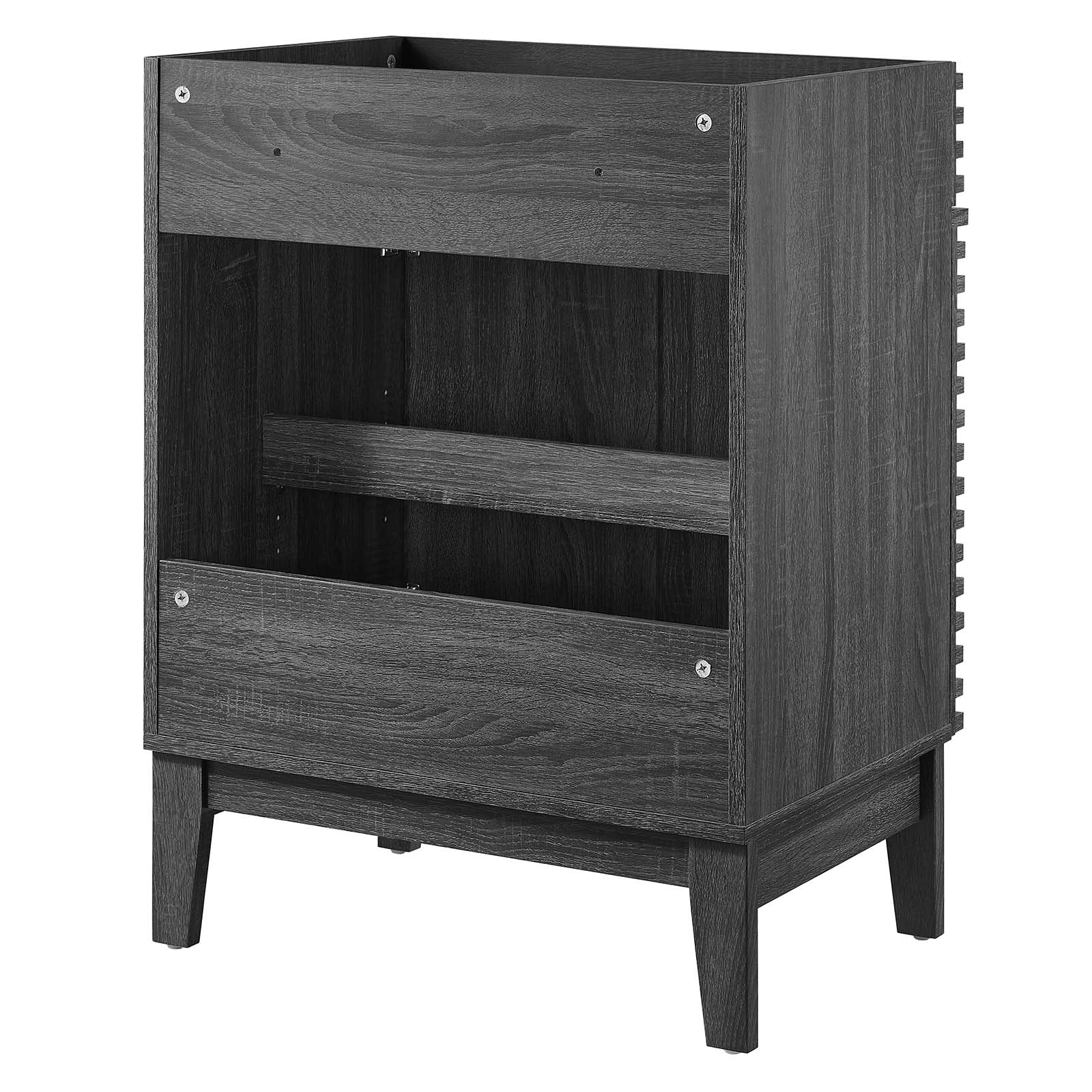 Modway Bathroom Vanity - Render Bathroom Vanity Cabinet (Sink Basin Not Included) Charcoal