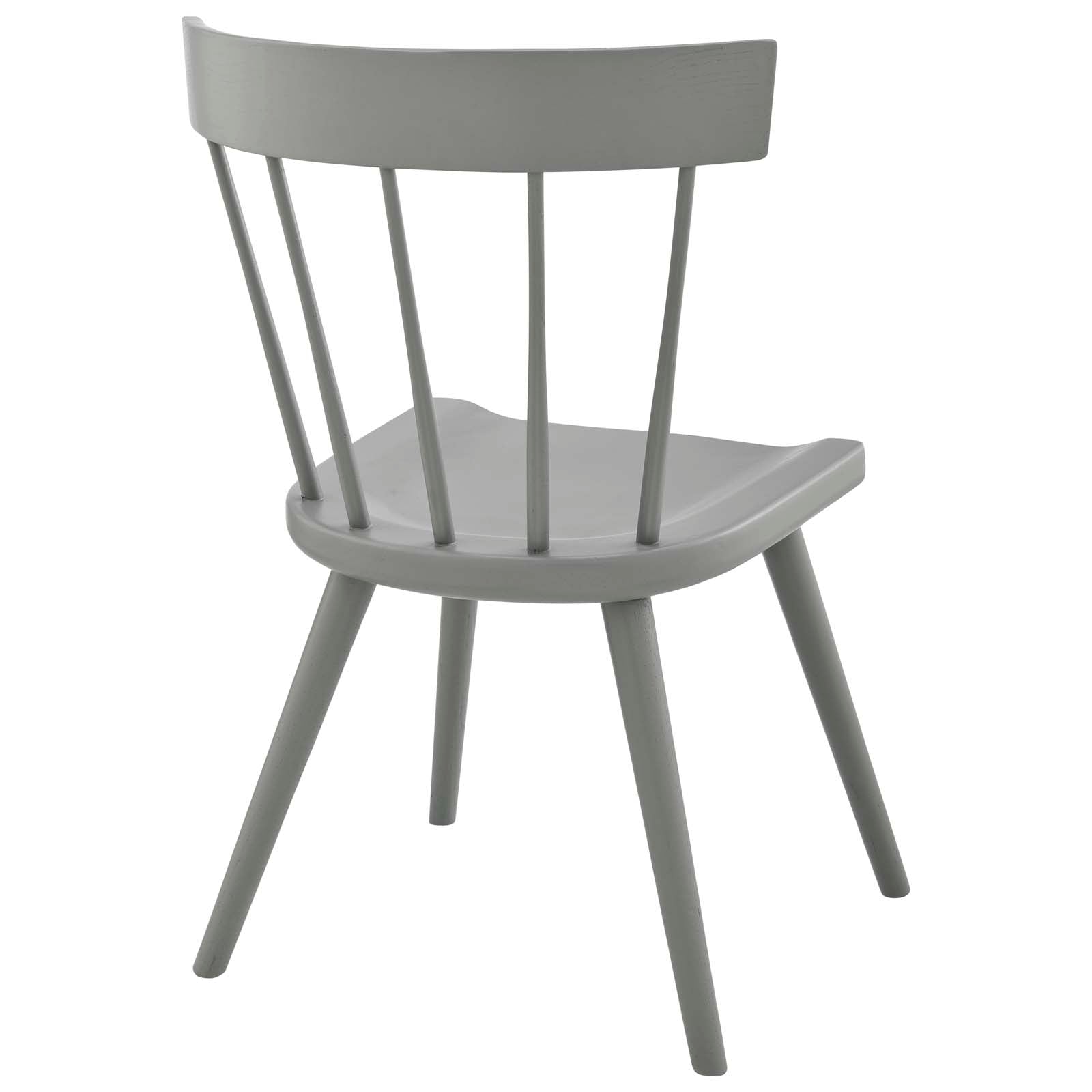 Modway Dining Chairs - Sutter Wood Dining Side Chair Light Gray