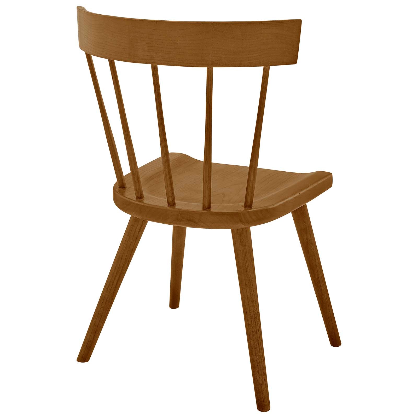 Modway Dining Chairs - Sutter Wood Dining Side Chair Walnut
