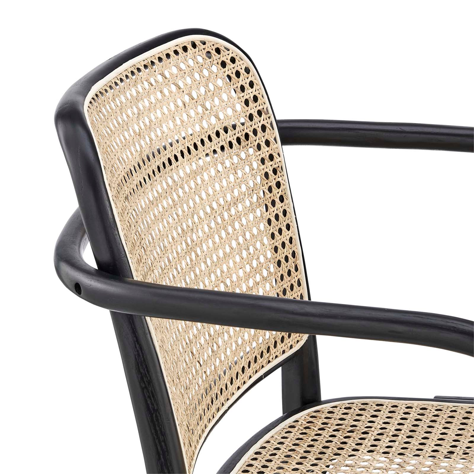 Modway Dining Chairs - Winona Wood Dining Chair Black
