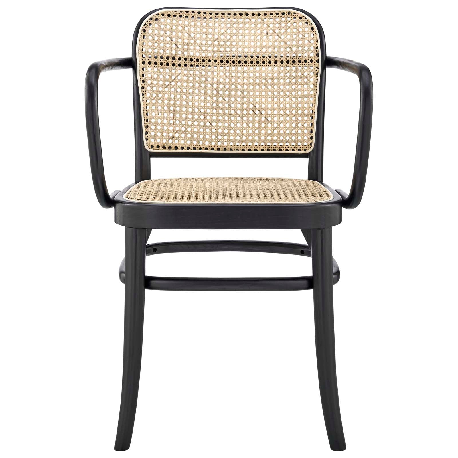 Modway Dining Chairs - Winona Wood Dining Chair Black