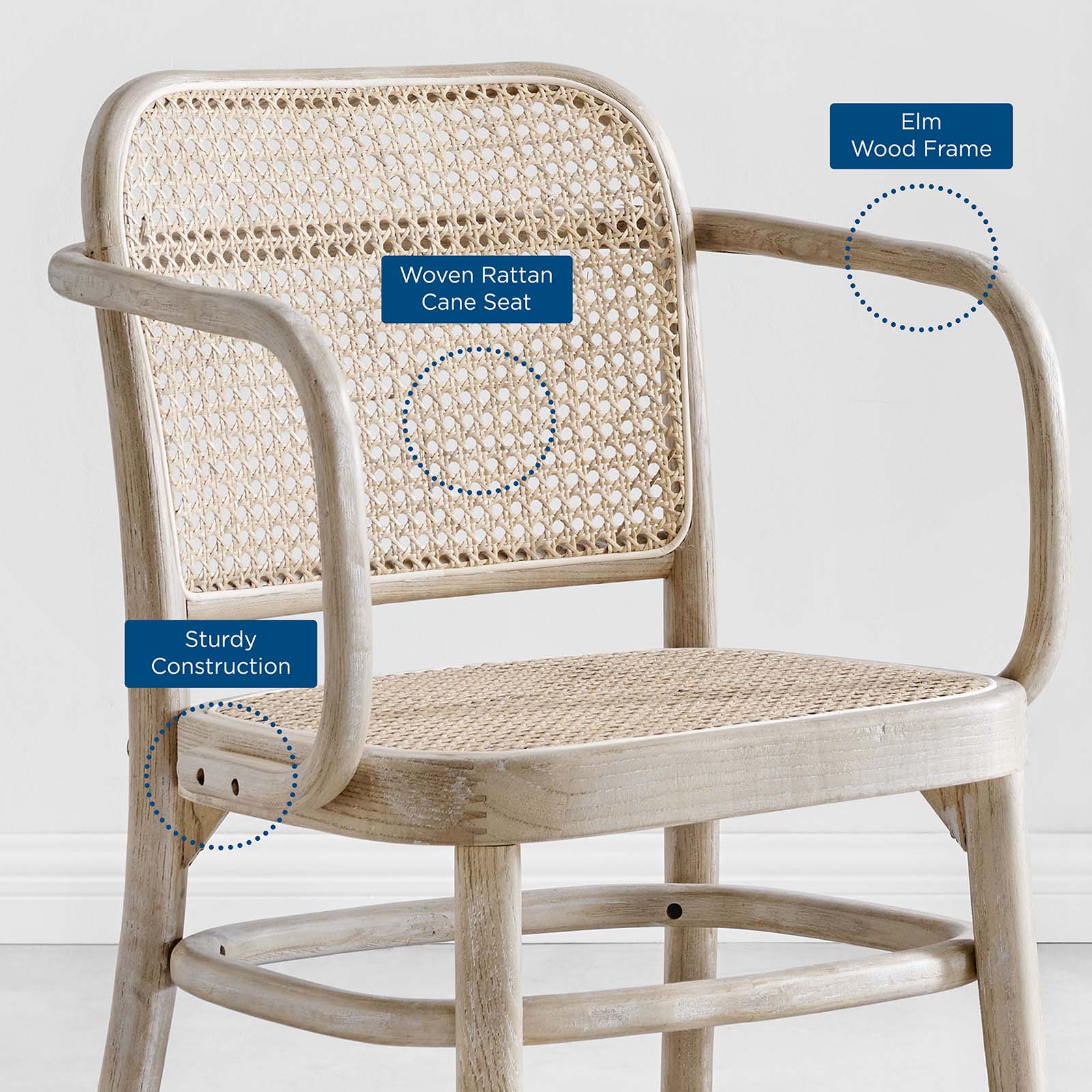 Modway Dining Chairs - Winona Wood Dining Chair Gray
