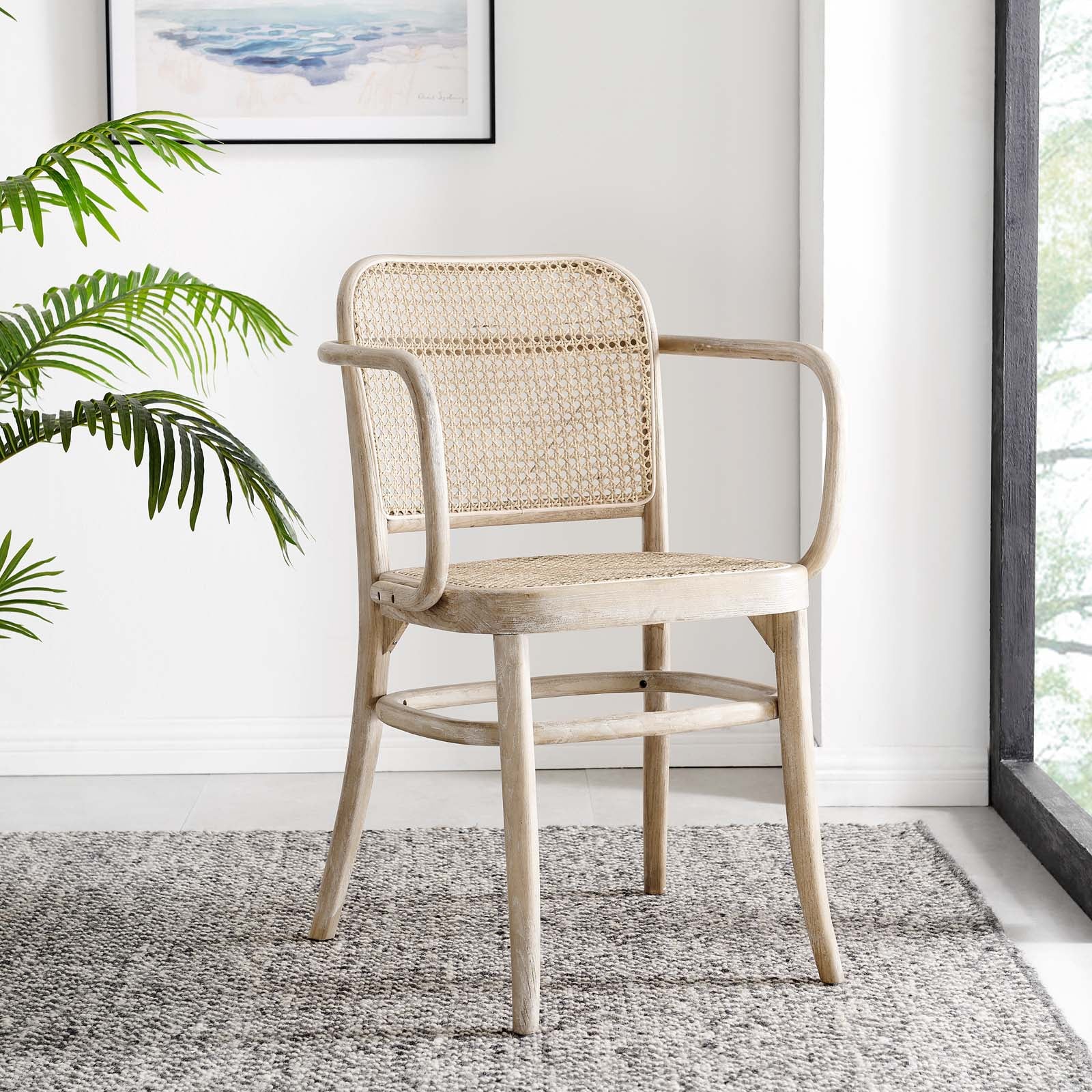 Modway Dining Chairs - Winona Wood Dining Chair Gray