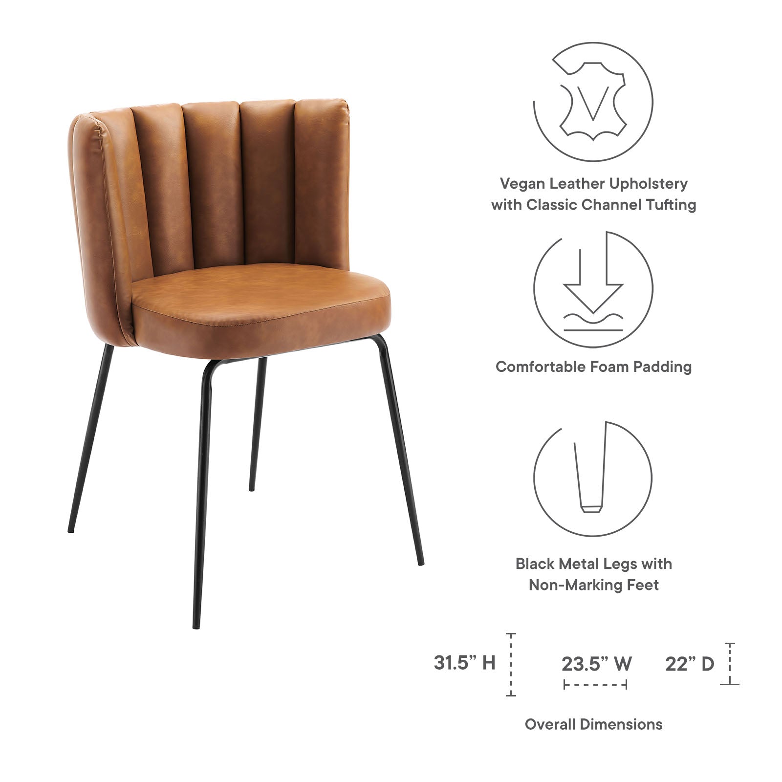 Virtue-Vegan-Leather-Dining-Chair-Set-of-2-Black-Tan