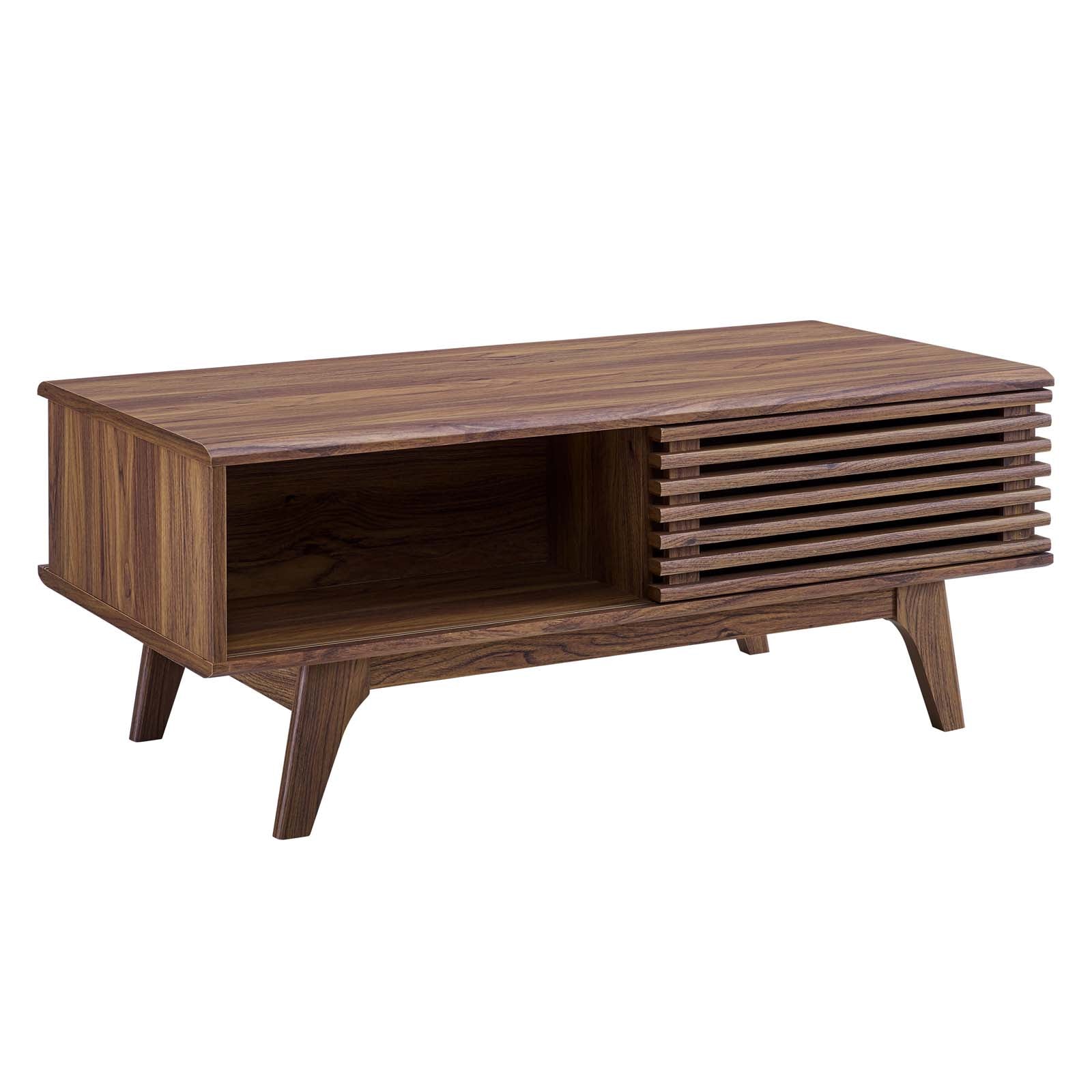 Modway Coffee Tables - Render Coffee Table Walnut
