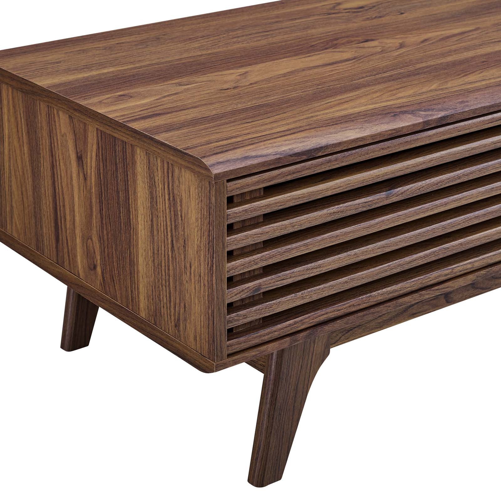 Modway Coffee Tables - Render Coffee Table Walnut