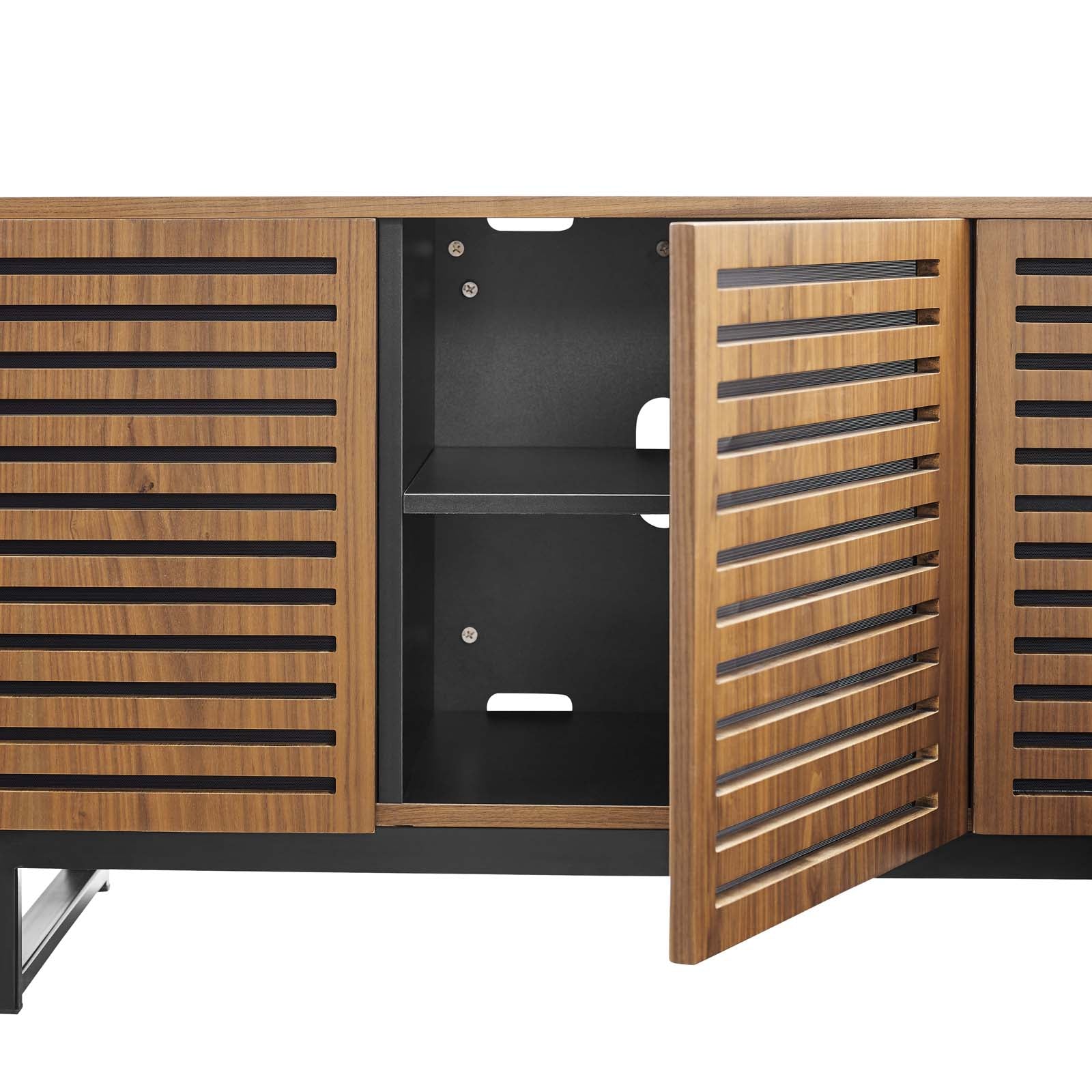 Modway TV & Media Units - Parker-55"-TV-Stand-Walnut