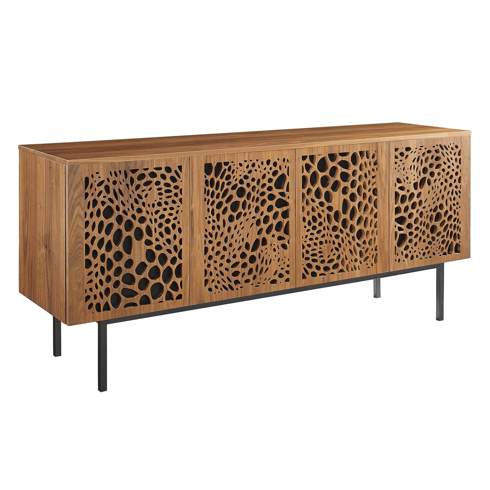 Modway TV & Media Units - Yosemite 73" TV Stand Walnut
