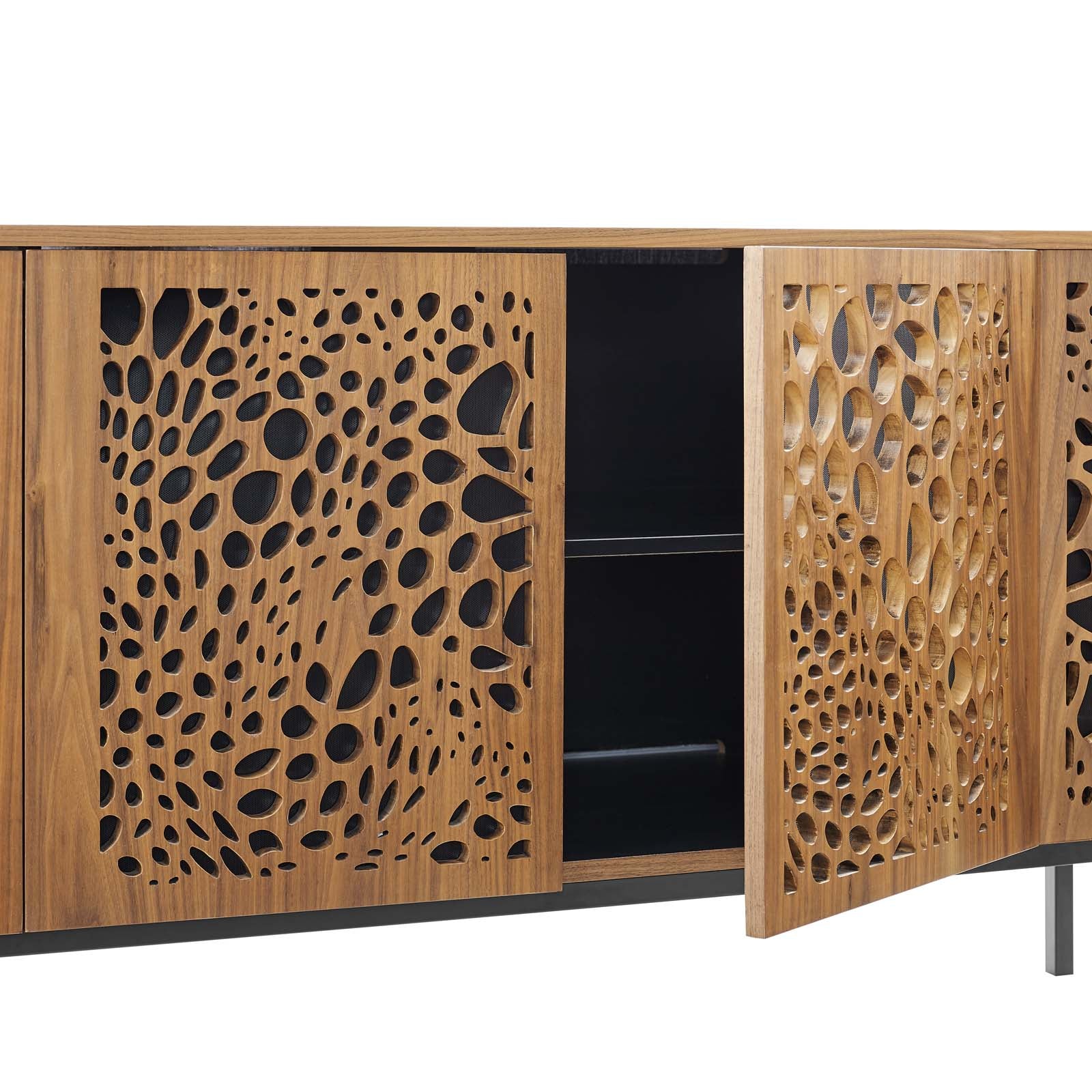 Modway TV & Media Units - Yosemite 73" TV Stand Walnut