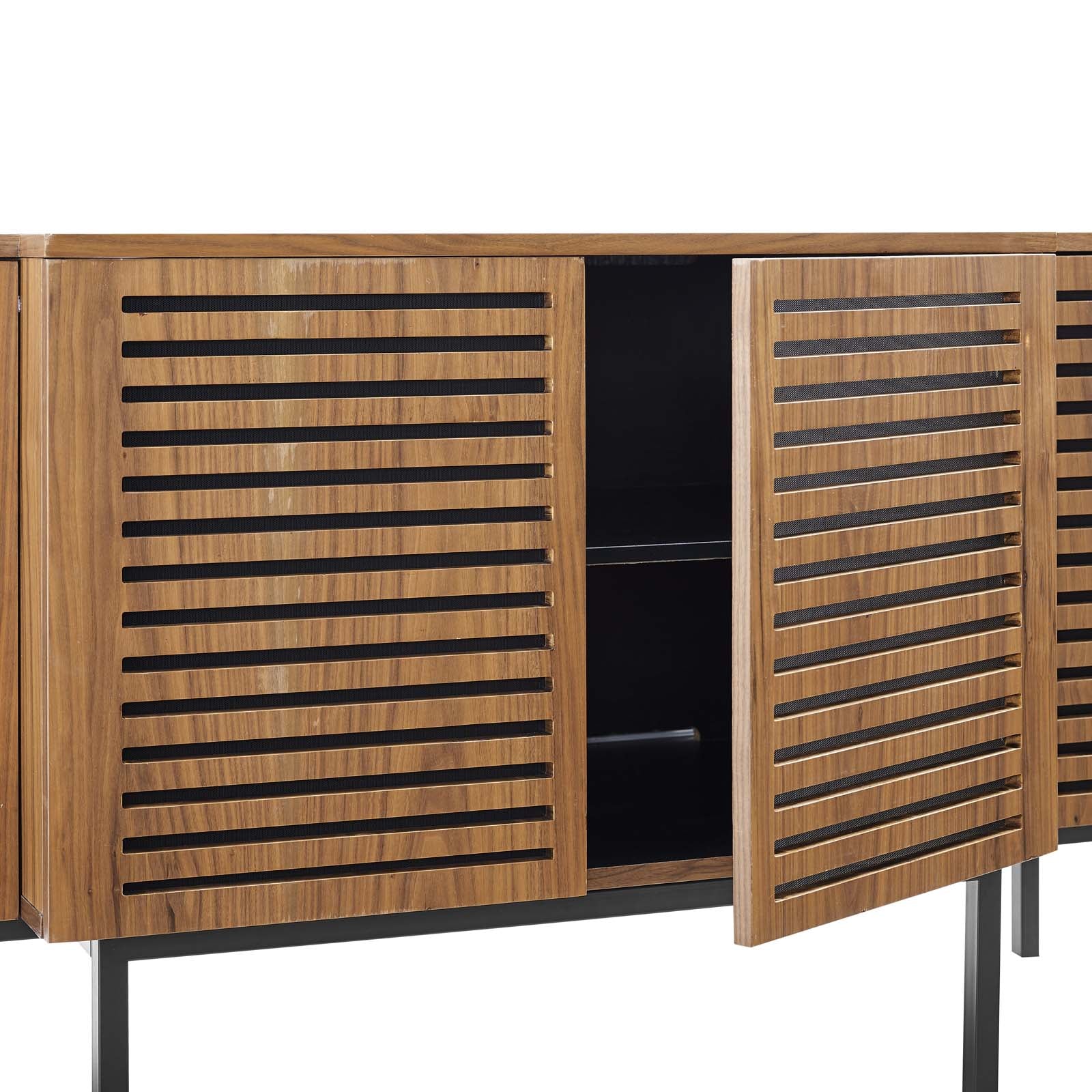 Modway Buffets & Sideboards - Parker-Sideboard-Walnut