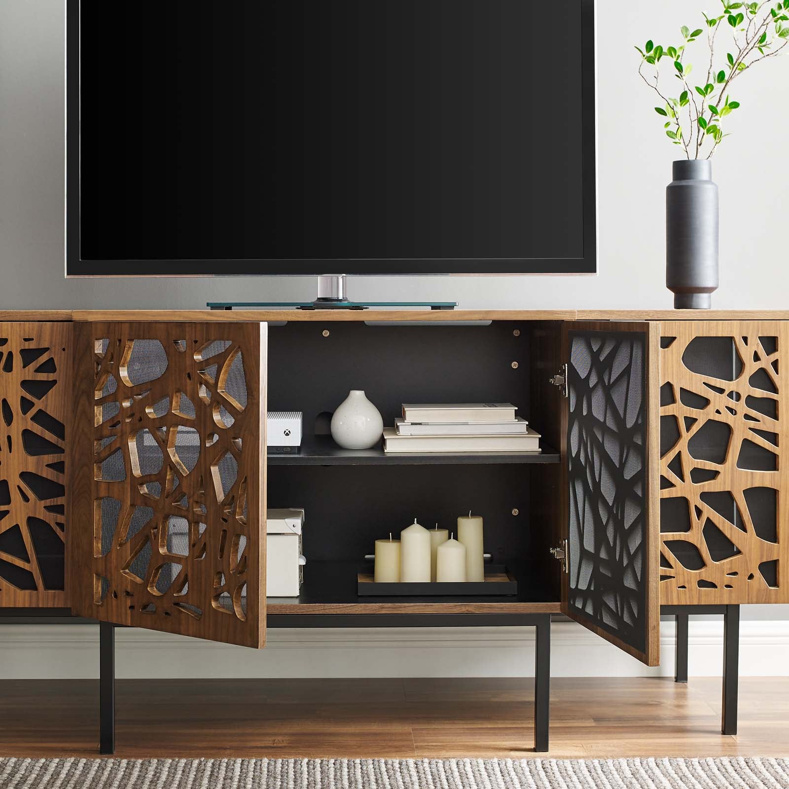 Modway Buffets & Cabinets - Telluride Sideboard Walnut