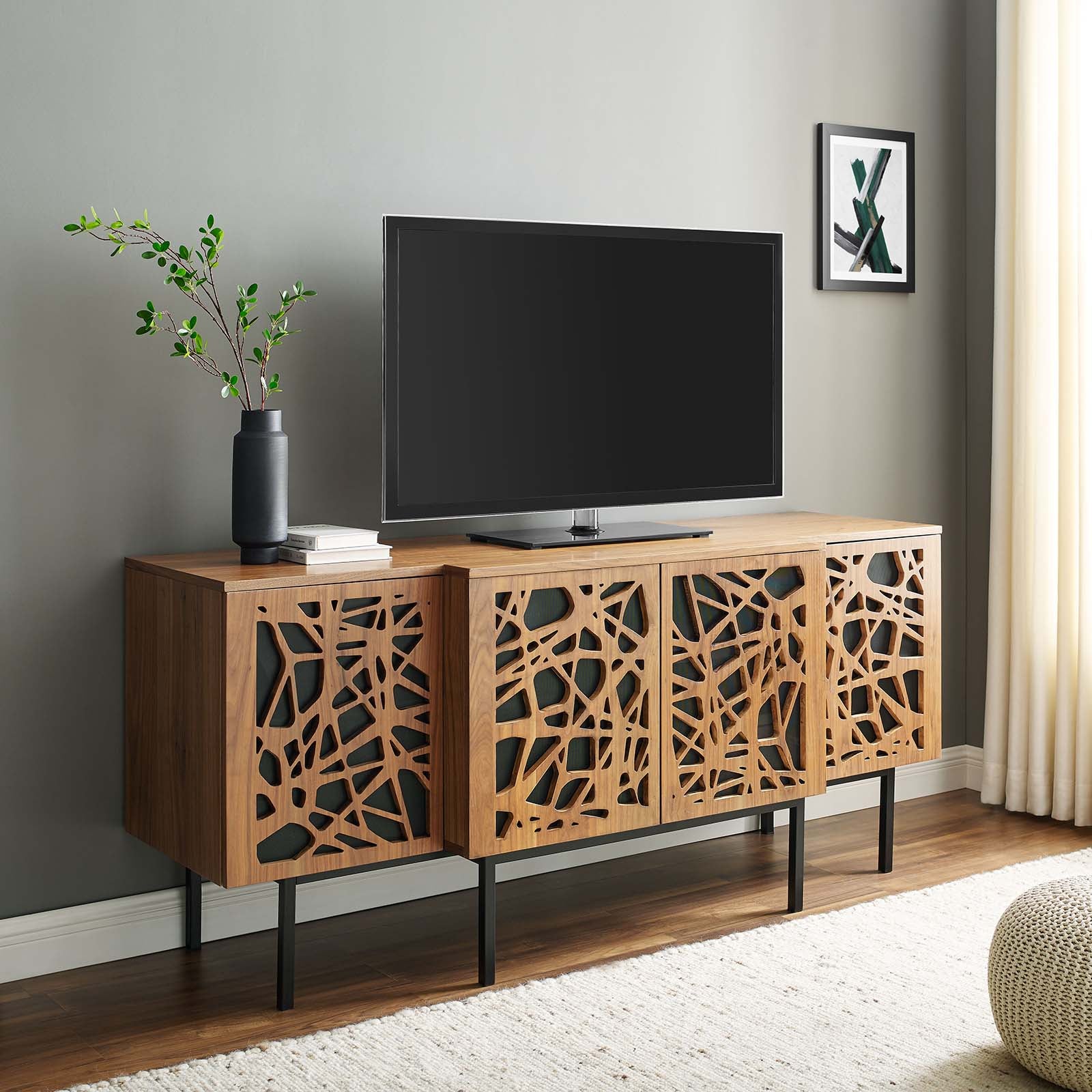 Modway Buffets & Cabinets - Telluride Sideboard Walnut