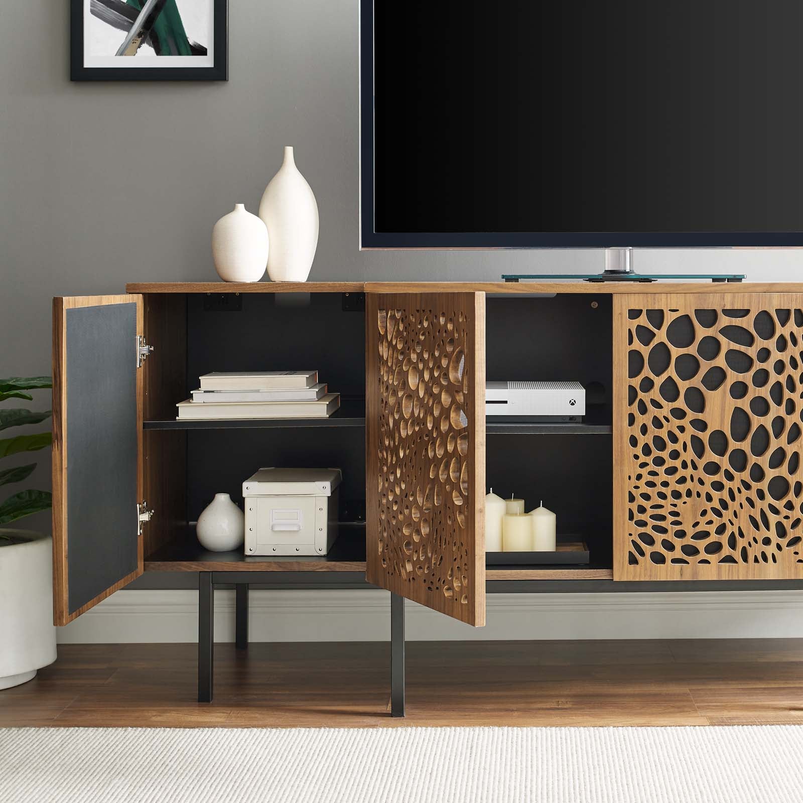 Modway Buffets & Sideboards - Yosemite-Sideboard-Walnut