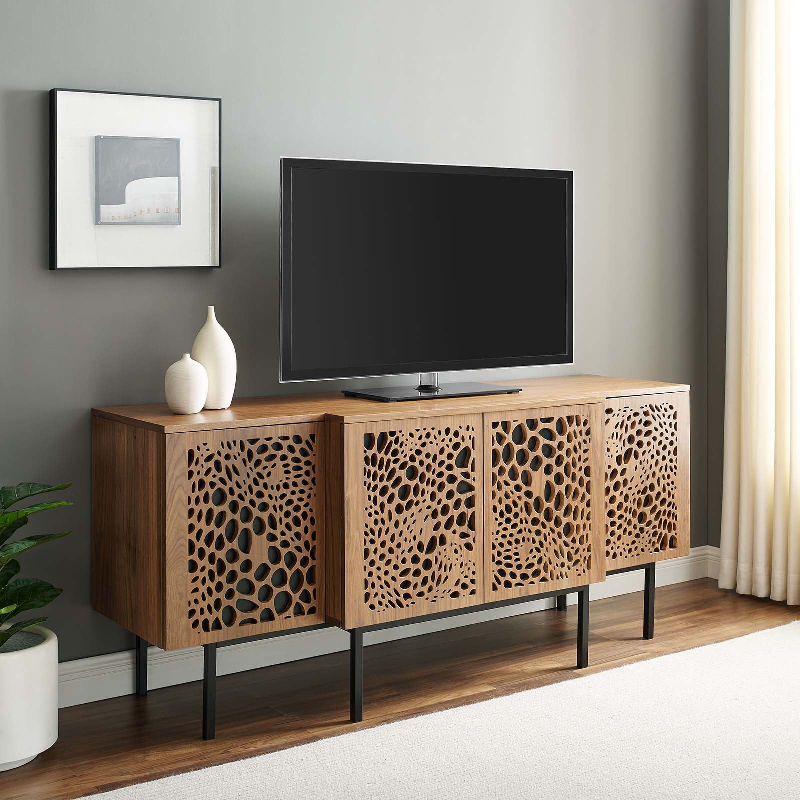 Modway Buffets & Sideboards - Yosemite-Sideboard-Walnut