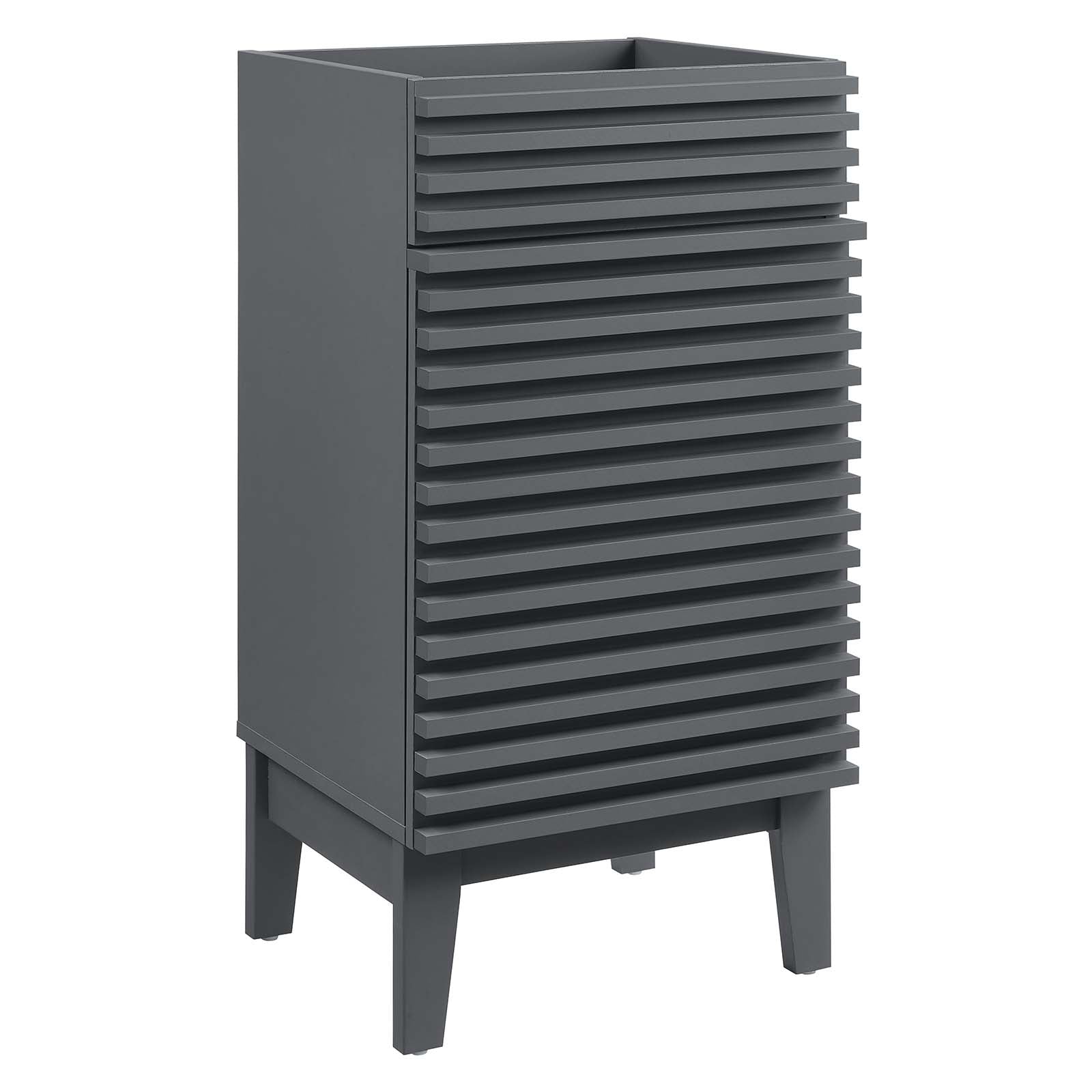 Modway Bathroom Vanity - Render 18" Bathroom Vanity Cabinet Gray