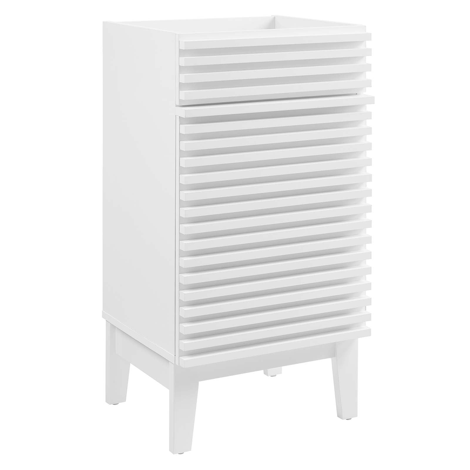 Modway Bathroom Vanity - Render 18" Bathroom Vanity Cabinet White