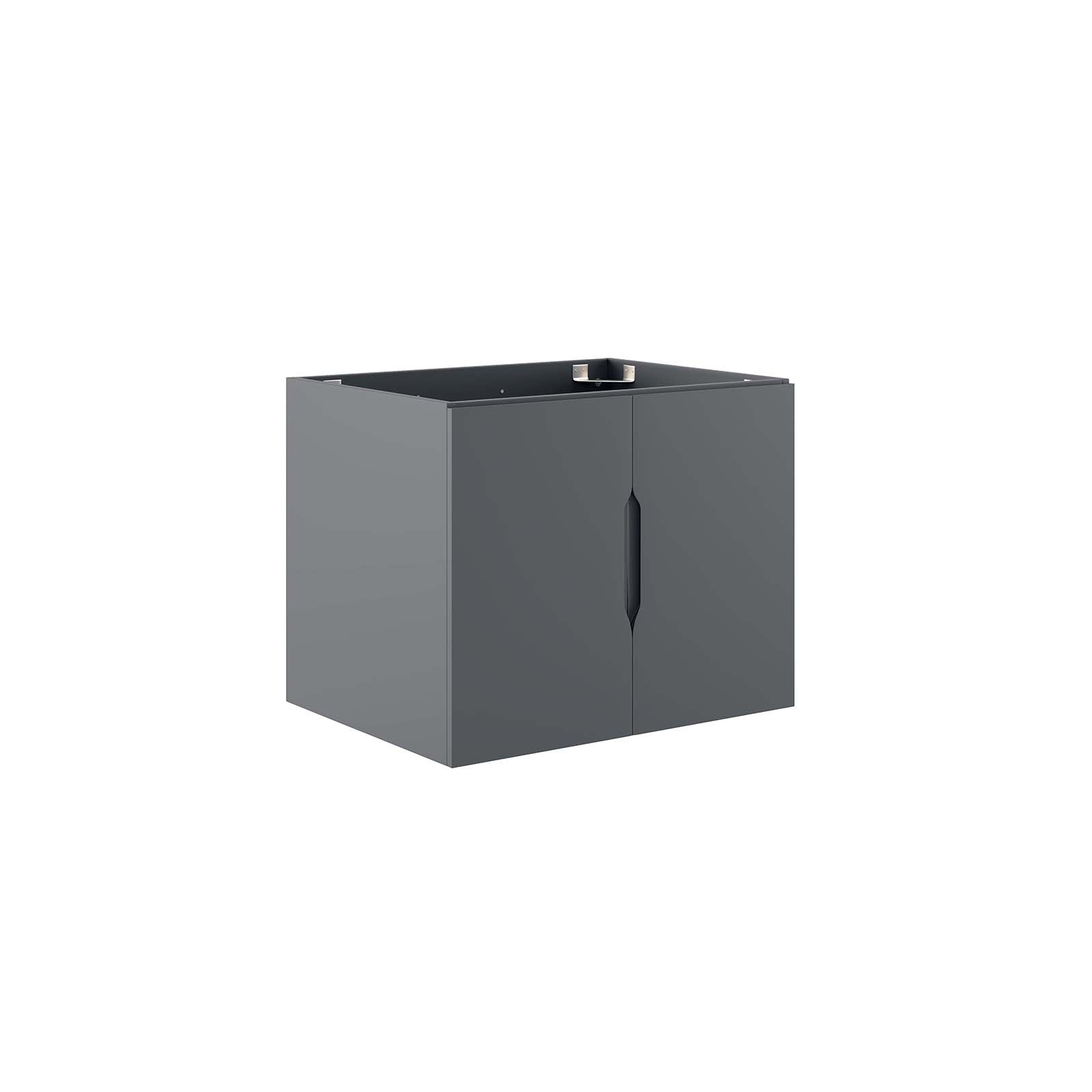 Modway Bathroom Vanity - Vitality 24" Bathroom Vanity Cabinet (Sink Basin Not Included) Gray