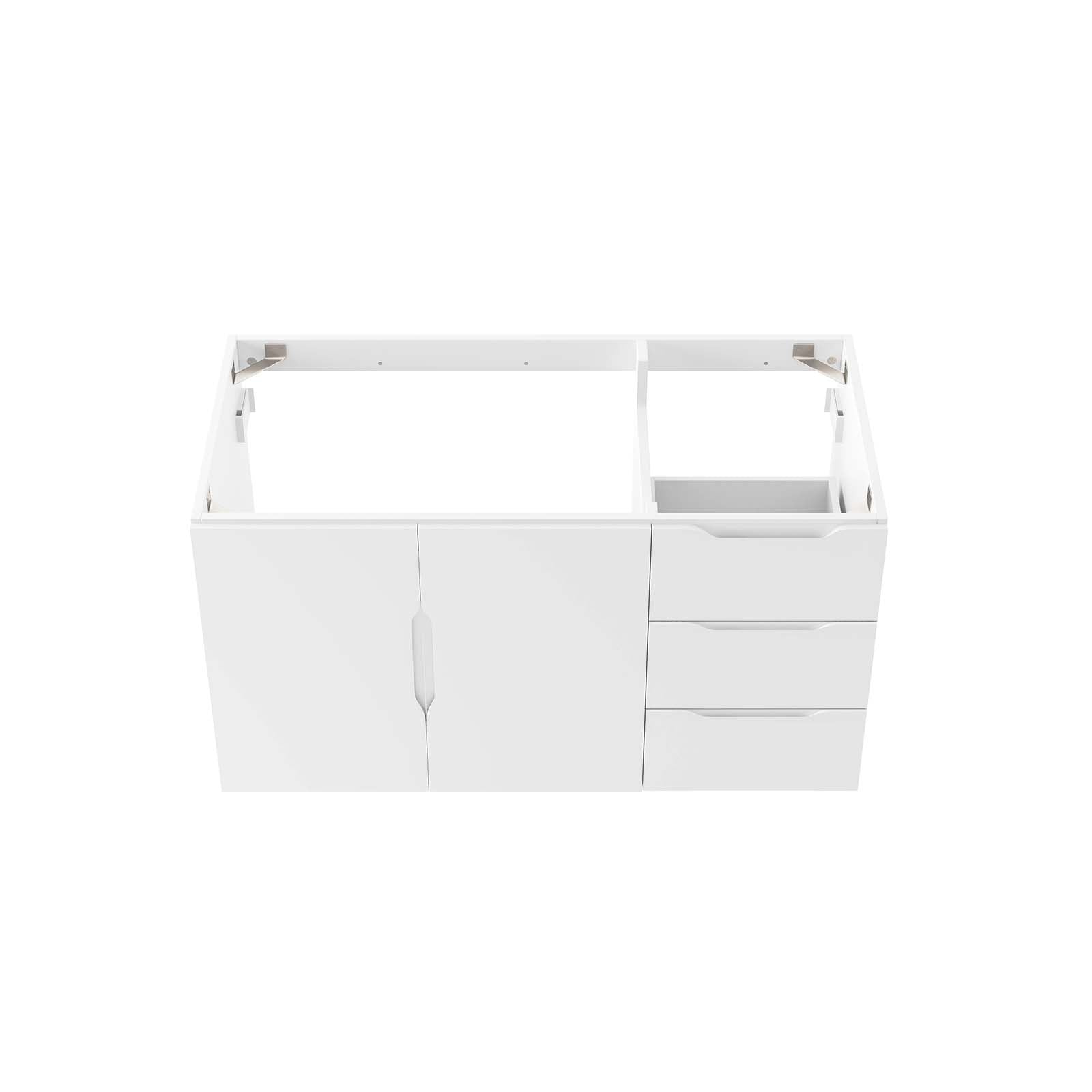 Modway Bathroom Vanity - Vitality 36" Bathroom Vanity Cabinet (Sink Basin Not Included) White
