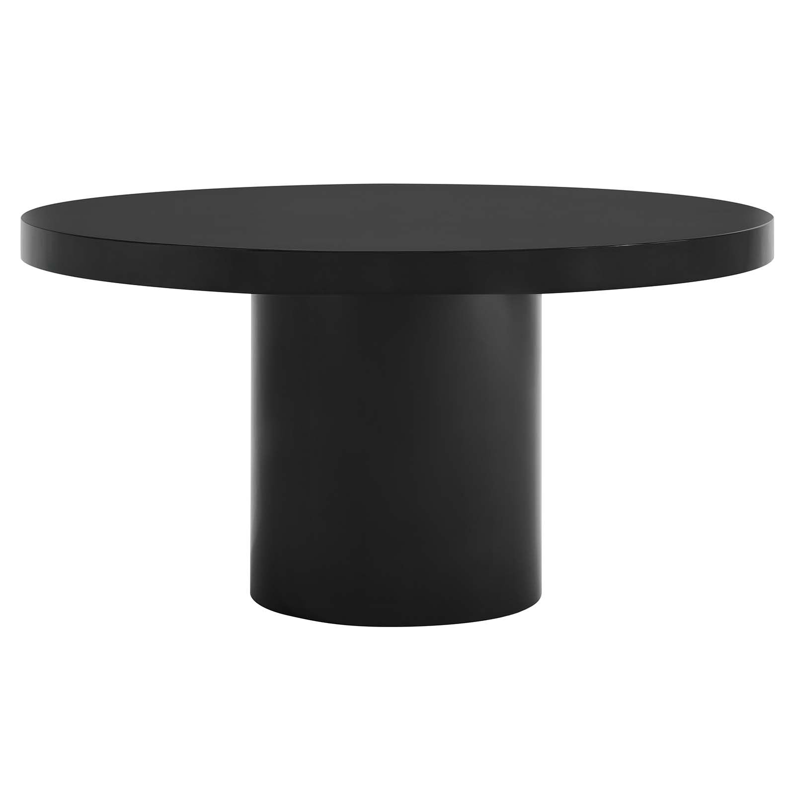 Modway Dining Tables - Gratify 60" Round Dining Table Black