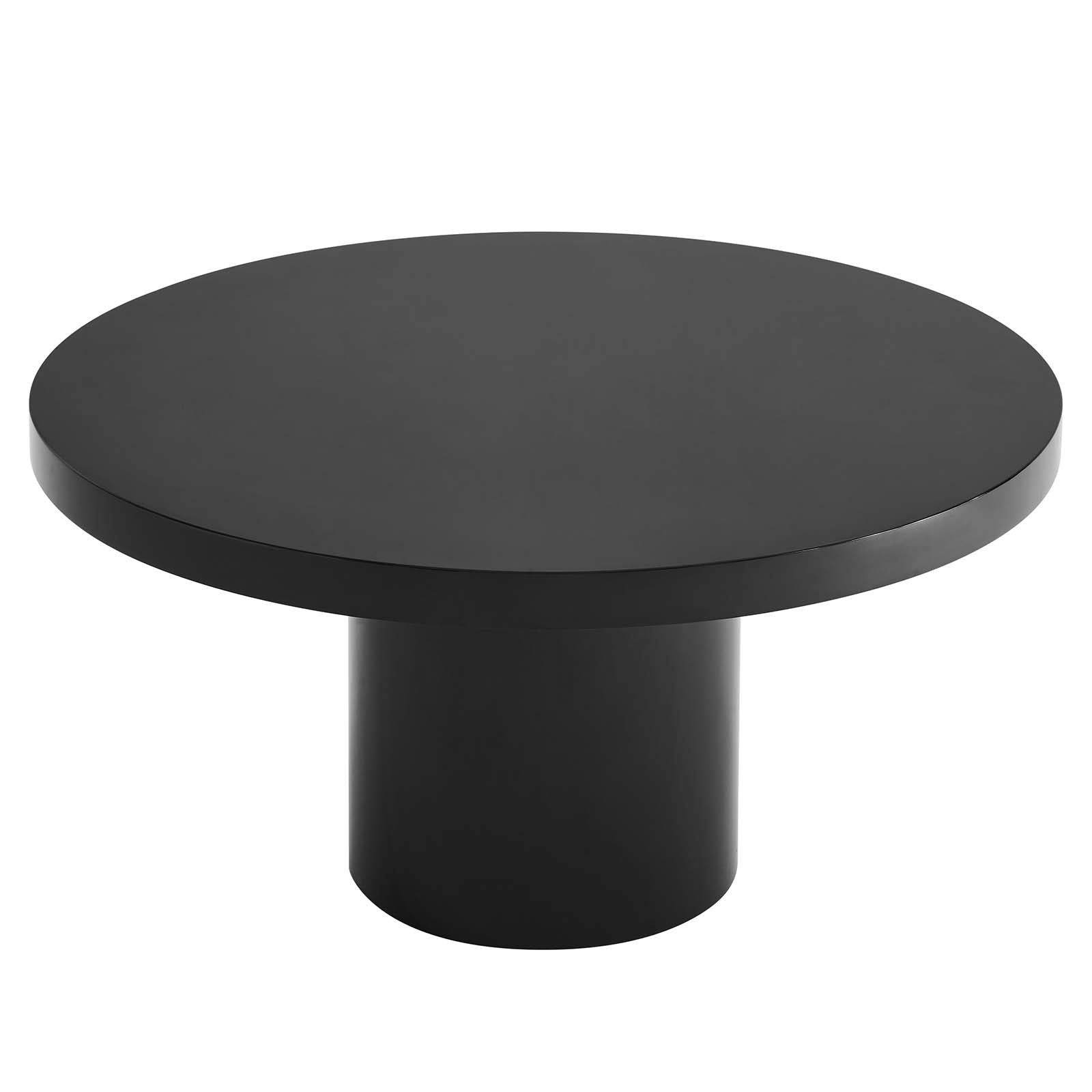 Modway Dining Tables - Gratify 60" Round Dining Table Black