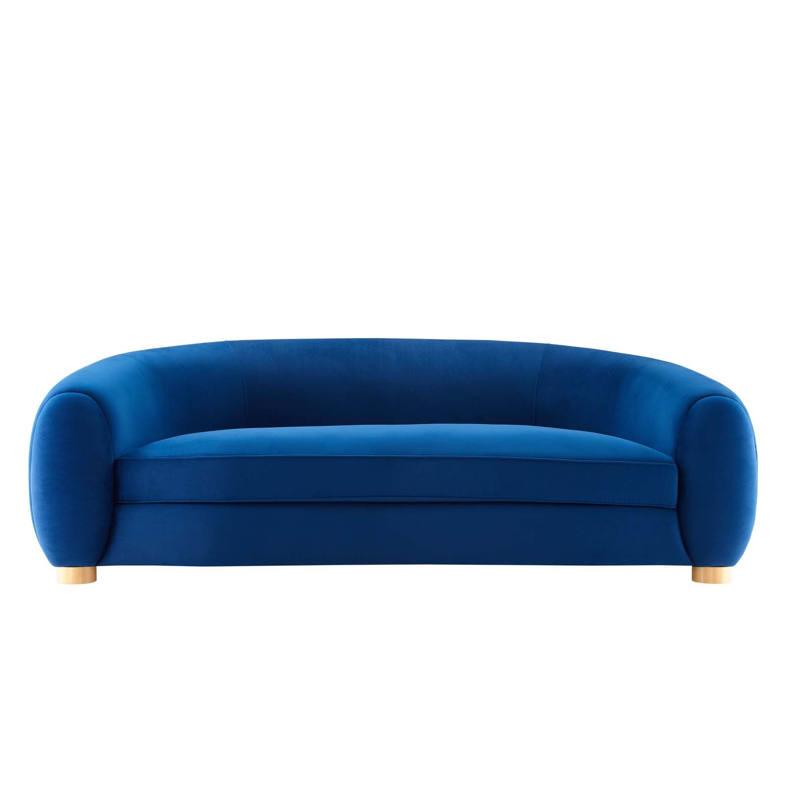 Modway Sofas & Couches - Abundant Performance Velvet Sofa Navy