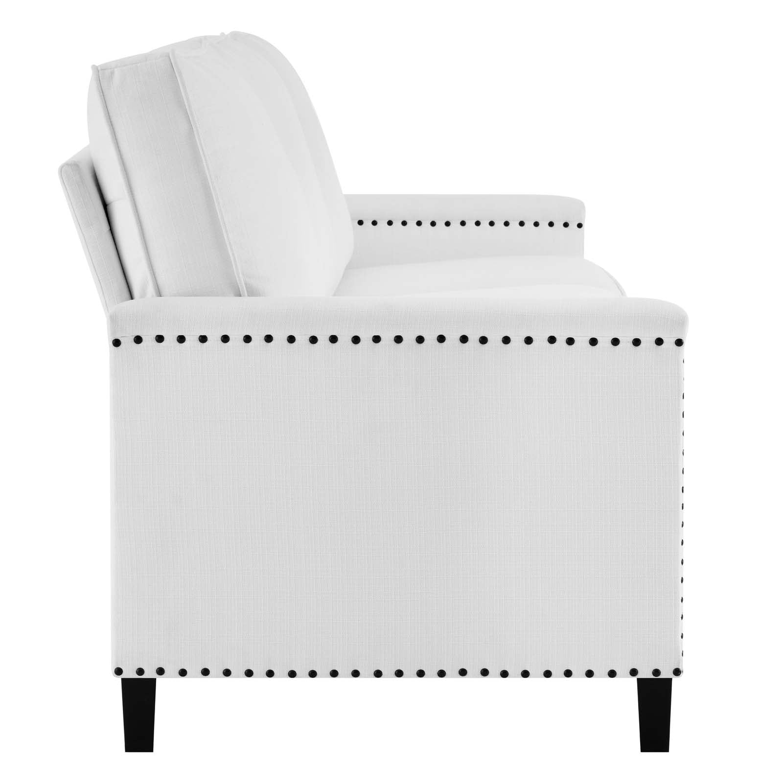 Modway Sofas & Couches - Ashton Upholstered Fabric Sofa White