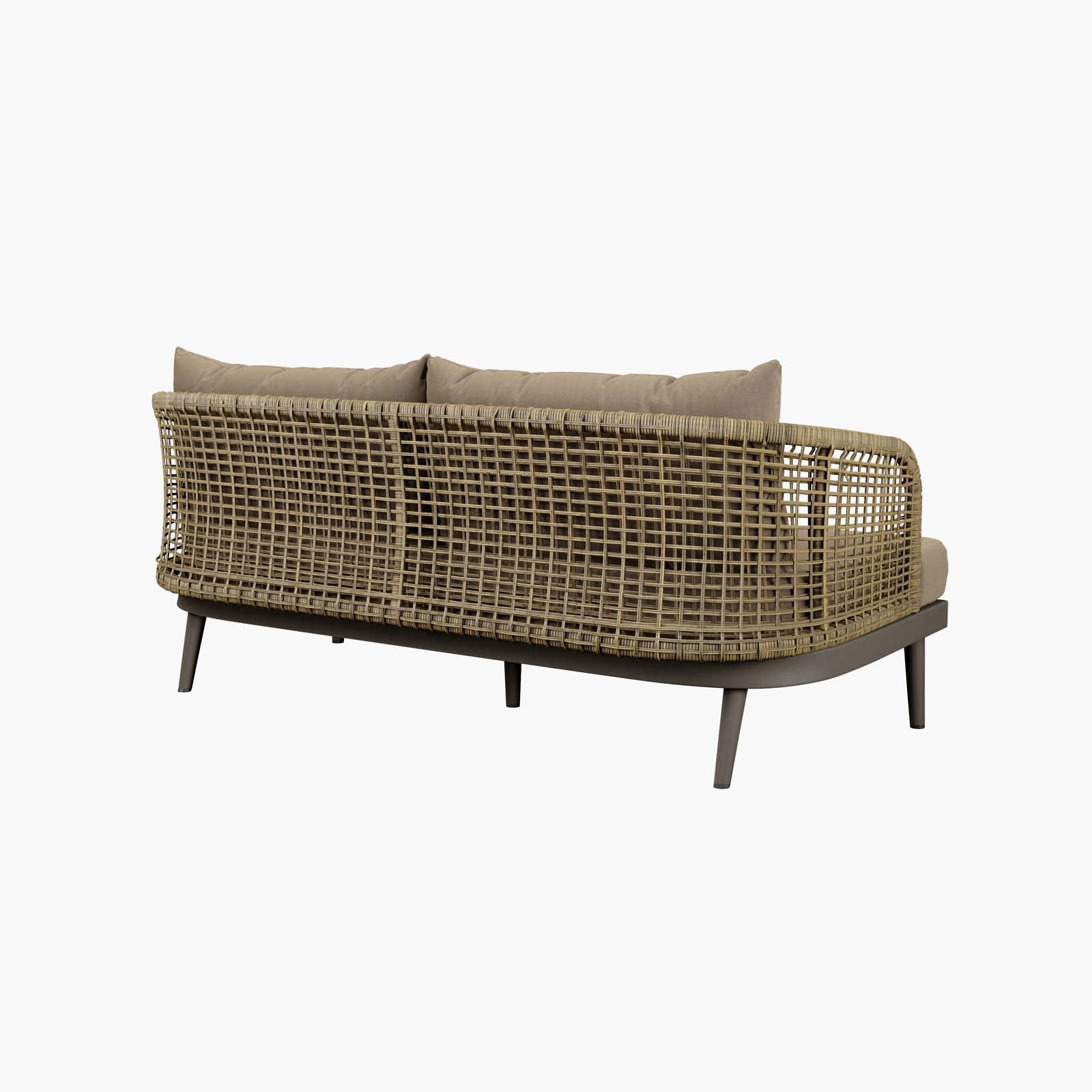 Modway Outdoor Sofas - Meadow Outdoor Patio Sofa Natural Taupe