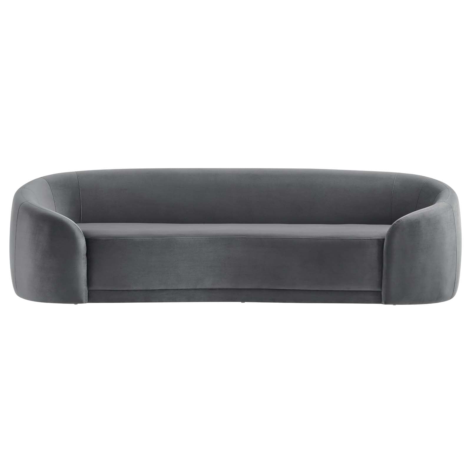 Modway Sofas & Couches - Contessa Performance Velvet Sofa Gray