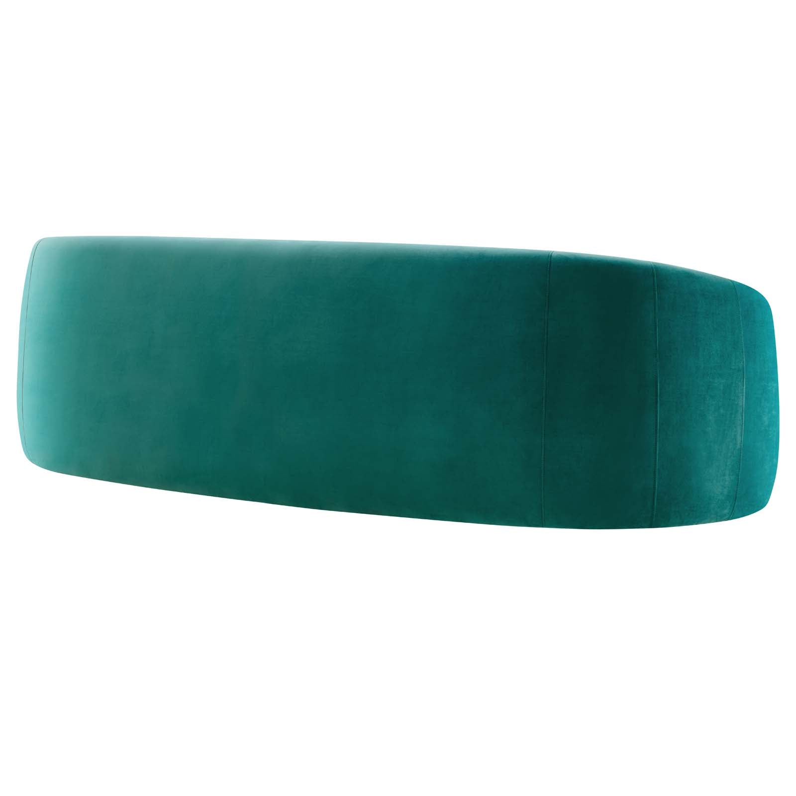 Modway Sofas & Couches - Contessa Performance Velvet Sofa Teal