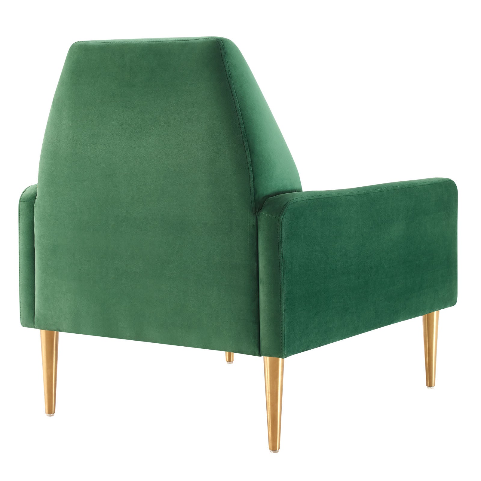 Modway Accent Chairs - Liliana-Performance-Velvet-Armchair-Emerald