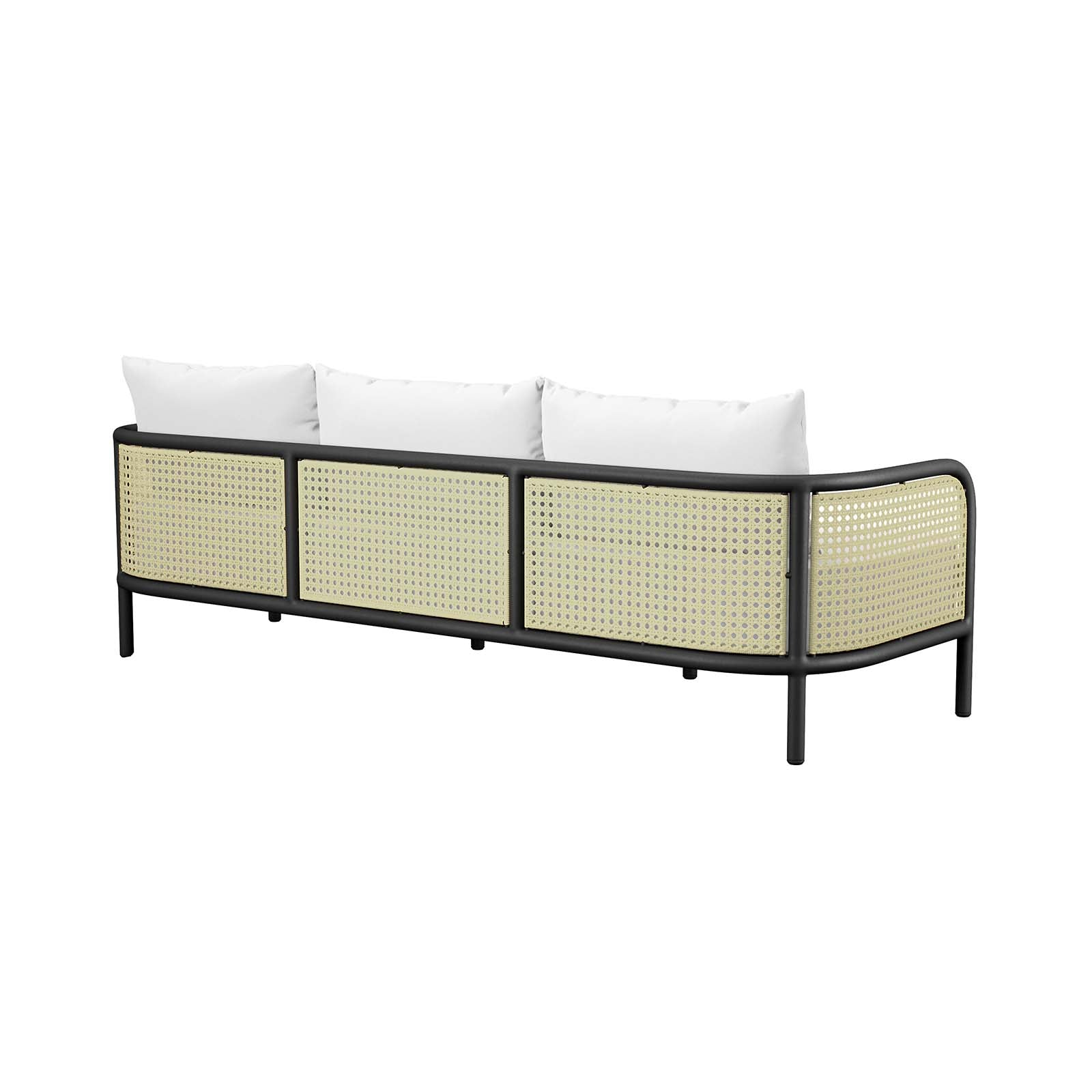 Modway Outdoor Sofas - Hanalei Outdoor Patio Sofa Ivory White